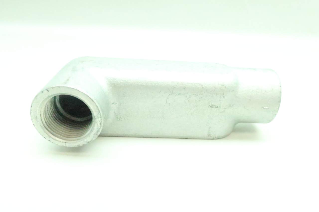 CROUSE HINDS LL38 1 Inch Iron Outlet Body - Heavy Duty Electrical Conduit Fitting for Industrial and Commercial Wiring Applications
