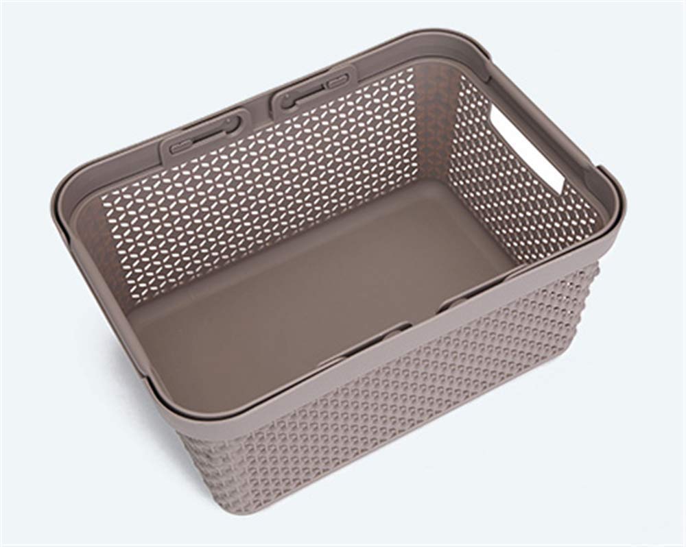 SH-CHEN Portable Folding Picnic Basket with Handles - Lightweight & Durable for Outdoor Picnics, Grocery Shopping, and Food Storage - Perfect for Camping, Beach Trips, and Farmers Market Visits