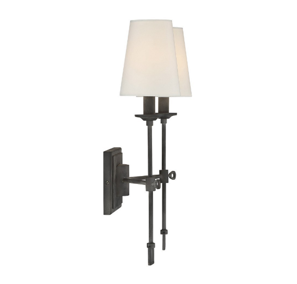 Muriel Wall Sconce - Modern LED Wall Light Fixture for Bedroom, Living Room & Hallway - Dimmable Indoor Lighting with Adjustable Arms