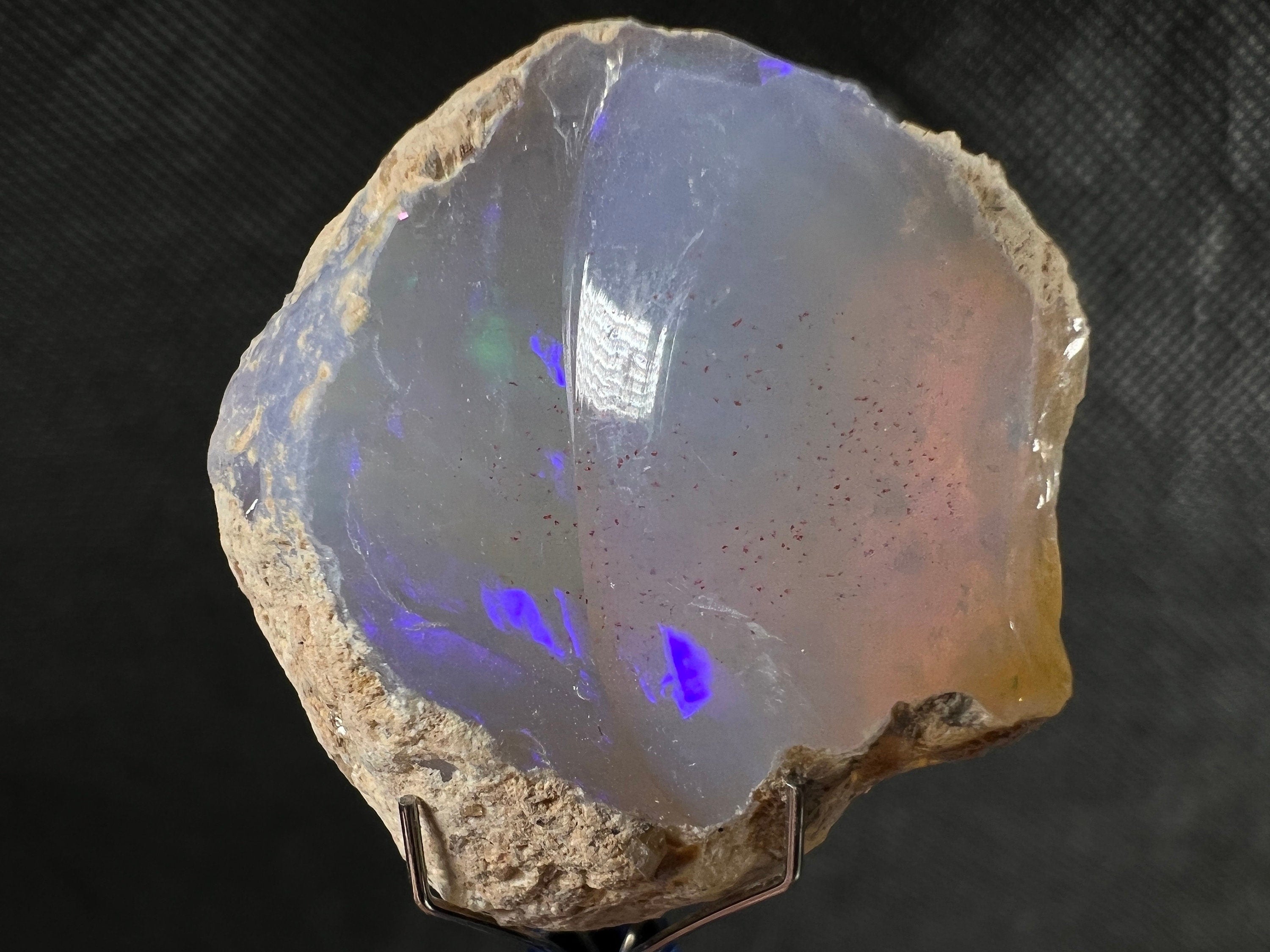 Premium 4A+ Welo Opal Raw Crystal - Certified Cutting Grade Opal for Jewelry Making (50639) - Perfect for Rings, Necklaces & Handcrafted Gemstone Designs