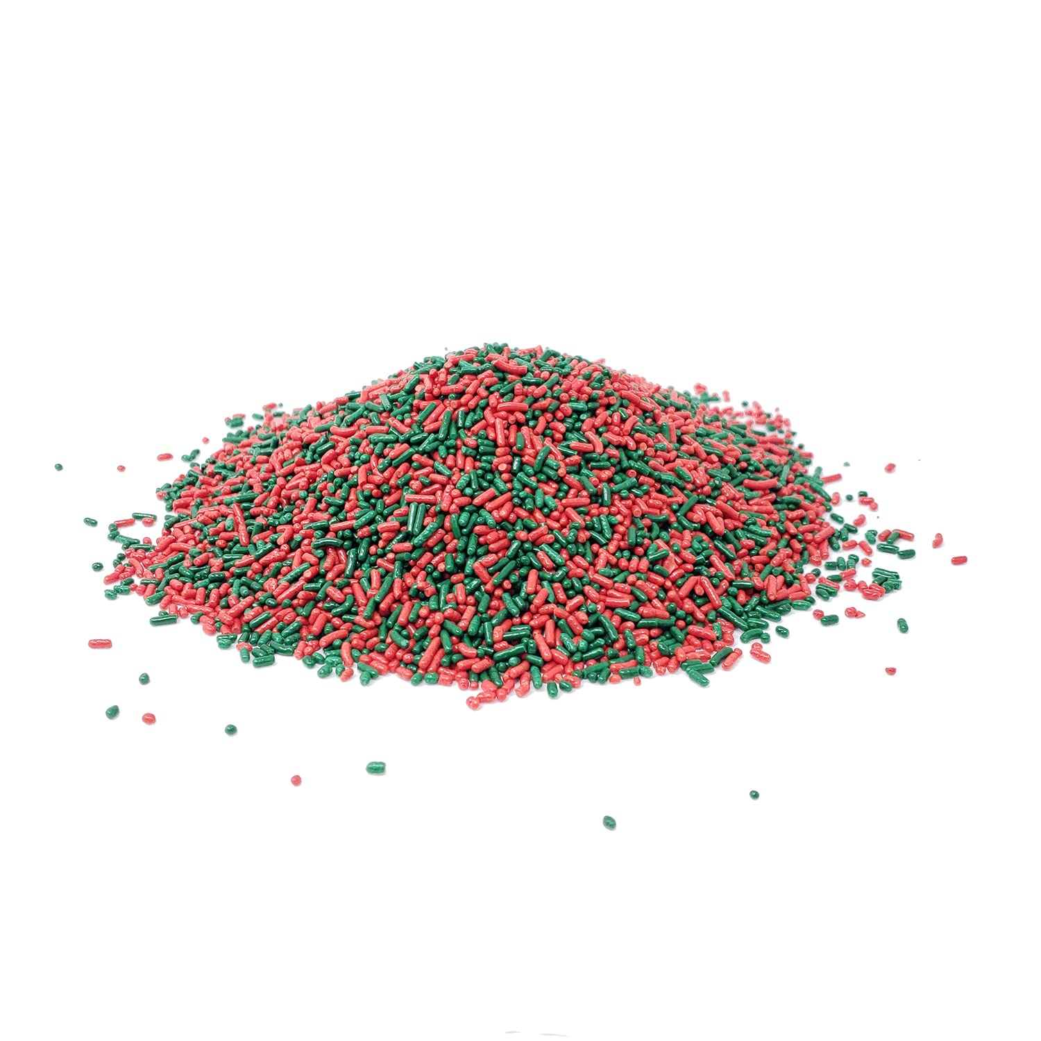 Christmas Mix Red & Green Cupcake Sprinkles 4oz - Holiday Baking Decorations for Cookies, Cakes & Desserts - Candy Retailer