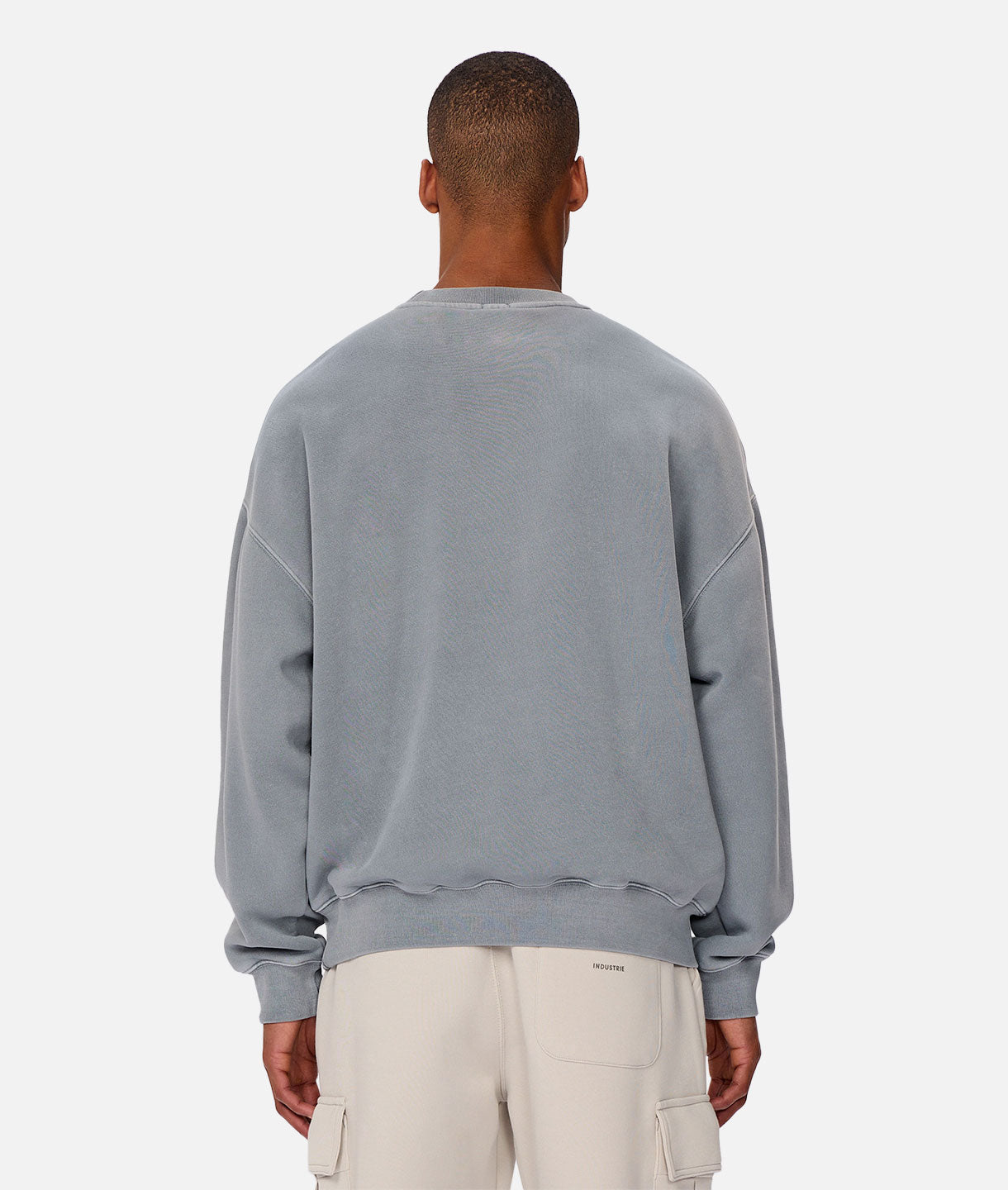 The Del Sur Washed Sweatshirt - Soft Cotton Pullover Hoodie for Men & Women | Lake Blue | Casual Loungewear, Outdoor Activities & Travel Essentials