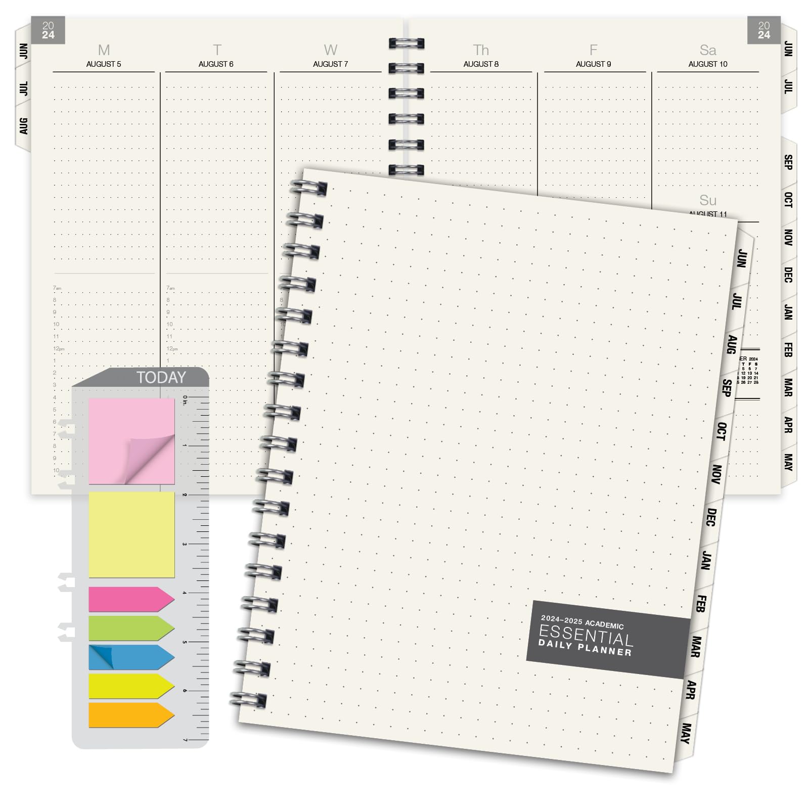 2024-2025 Monthly & Weekly Planner - 8.5