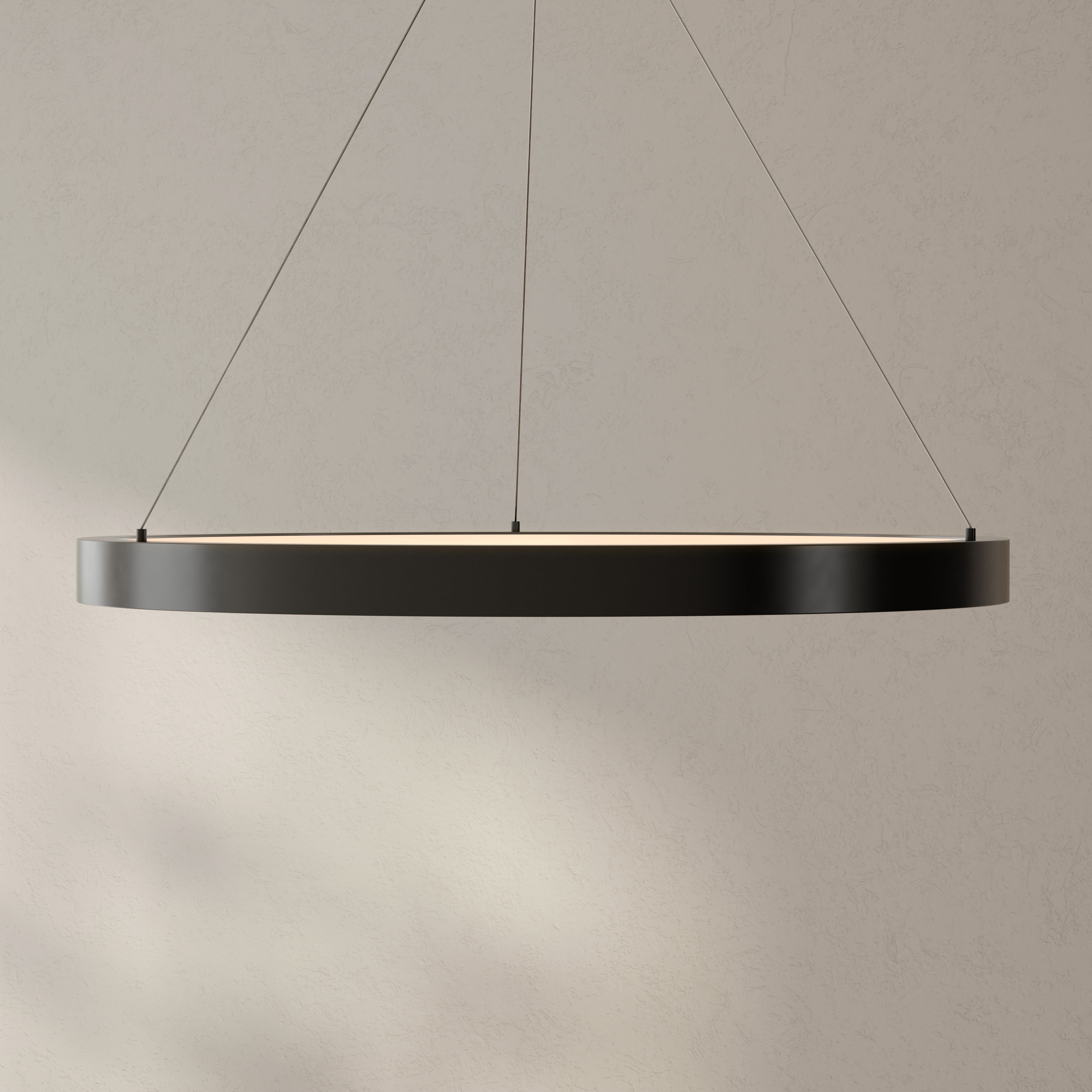 Modern Inverse LED Pendant Light - Dimmable Hanging Lamp for Living Room, Bedroom, Dining Room & Kitchen | Energy Efficient LED Lighting Fixture for Home Decor