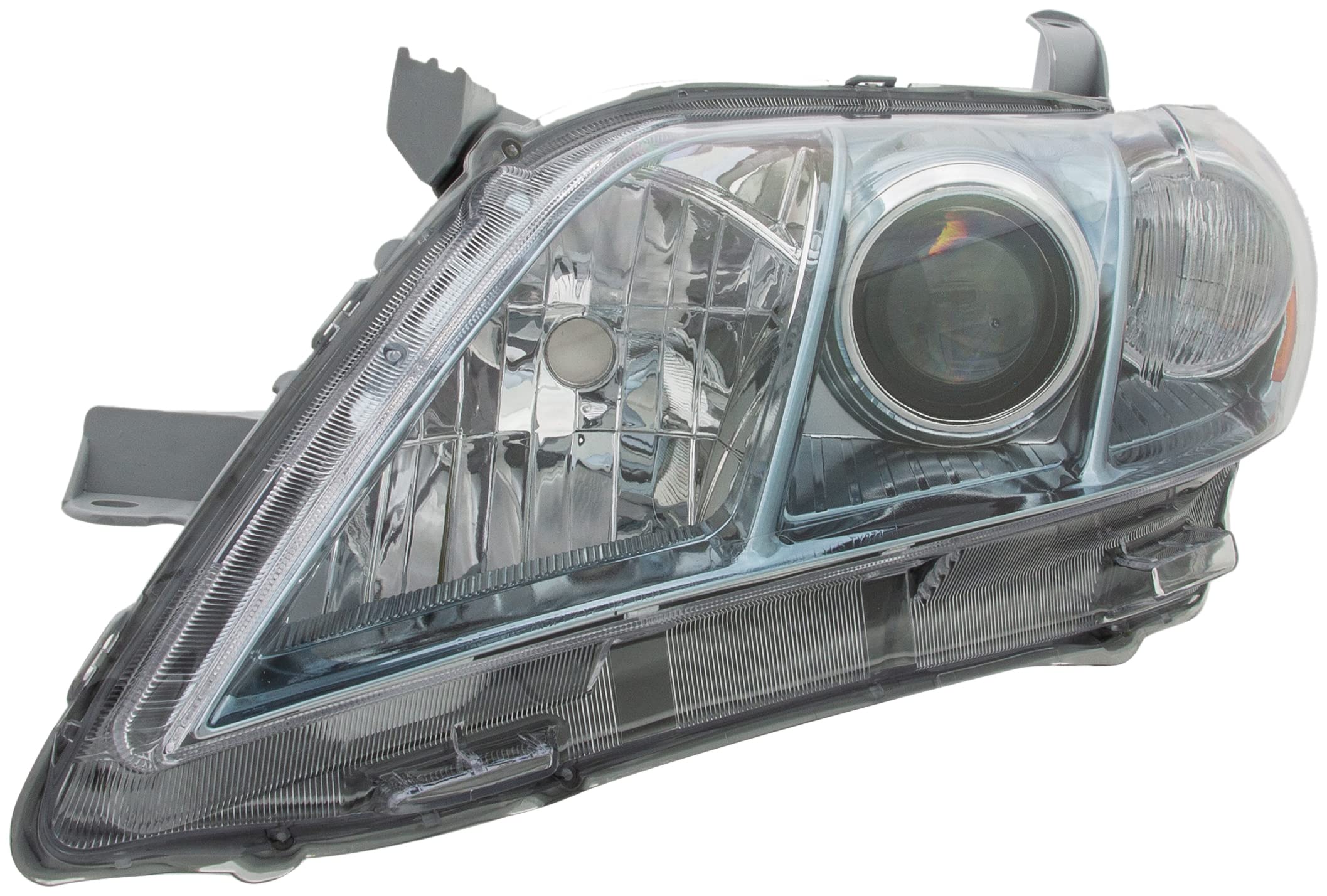 Dorman 1592043 Driver Side Headlight Assembly Replacement for Toyota Camry, Corolla, RAV4 - High Performance LED Headlight for Night Driving & Foggy Conditions