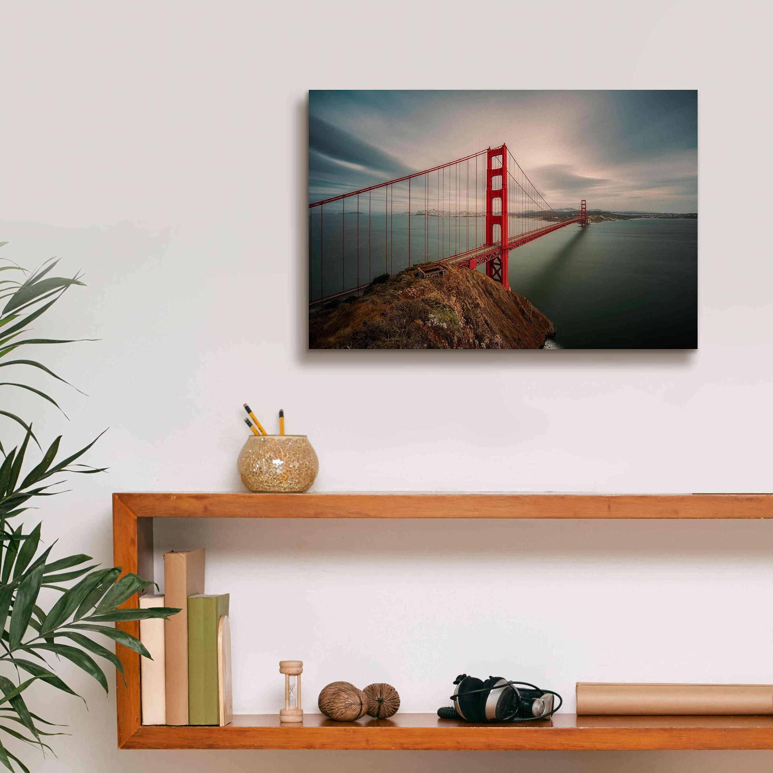 Epic Graffiti 'Batteries Spencer' by Bruce Getty - Premium Giclee Canvas Wall Art Print 18x12 Inches - Perfect for Living Room, Bedroom & Office Decor