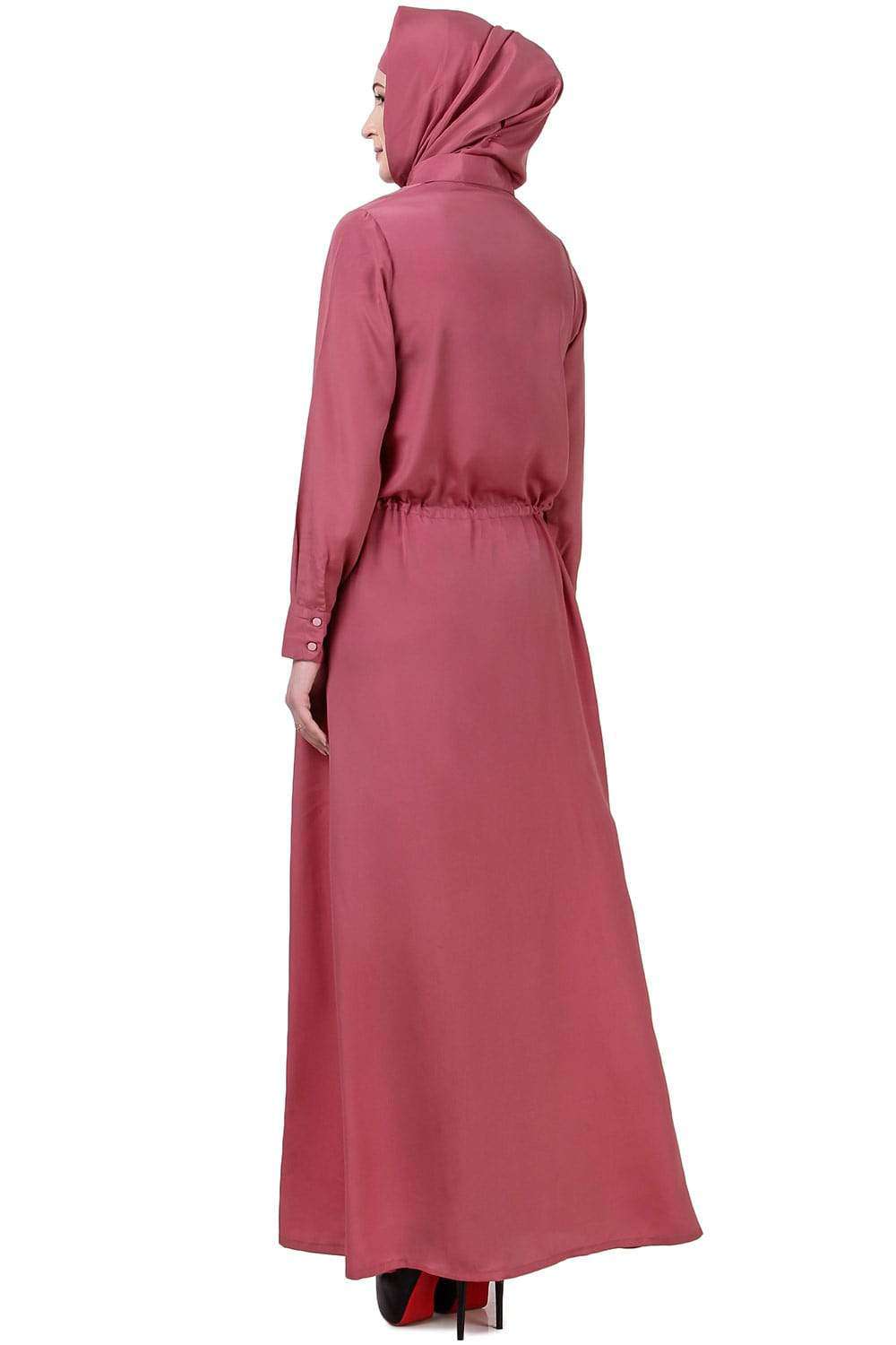 Elegant Ayaat Abaya - Modest Muslim Dress for Women - Perfect for Prayer, Eid, and Special Occasions