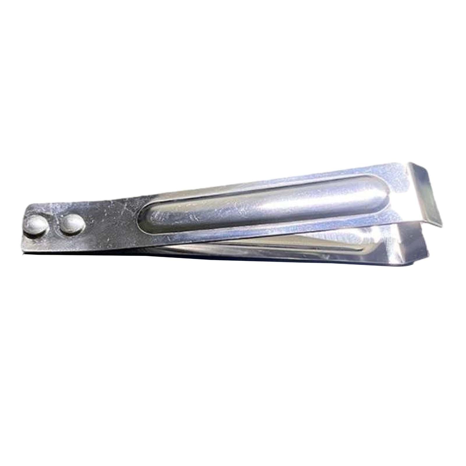 MERISHOPP® Stainless Steel Garlic Peeler & Fish Bone Tweezers - Durable Kitchen Cooking Tools for Garlic, Seafood, and More | Perfect for Home Chefs & Food Prep