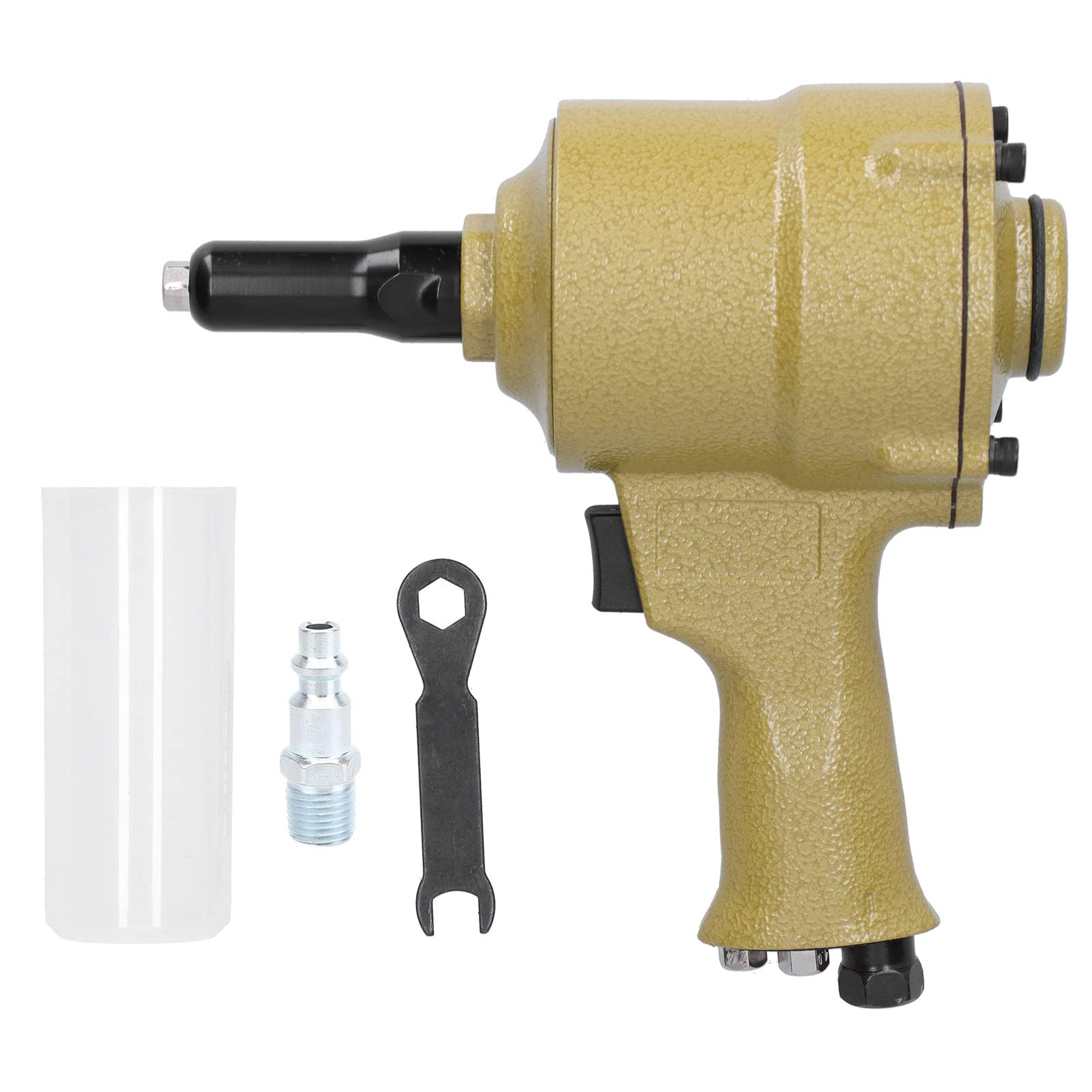 Pneumatic Air Riveter - Alloy Steel Rivet Gun for Steel/Aluminum Nails - DIY & Auto Repair