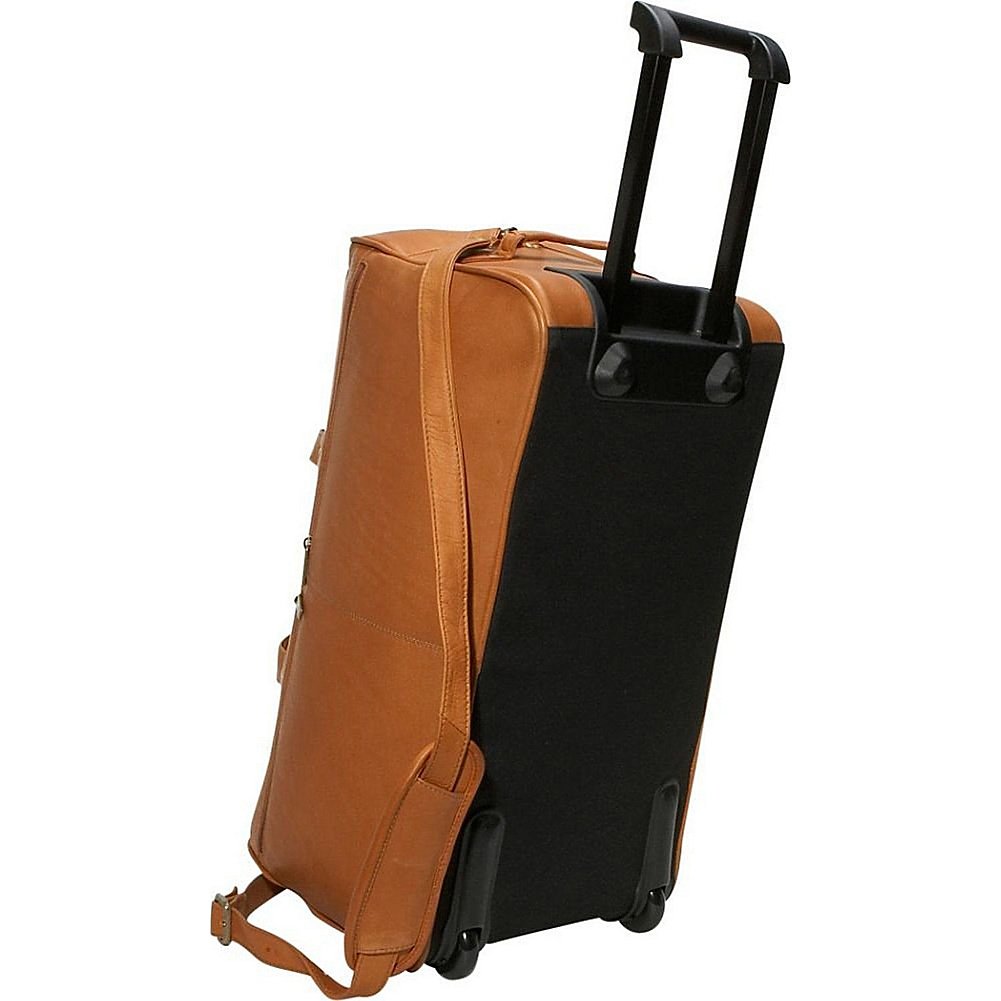 David King & Co. 20 Inch Rolling Duffel Bag - Lightweight Expandable Carry-On Luggage with Wheels for Travel, Gym & Weekend Trips - Black, One Size