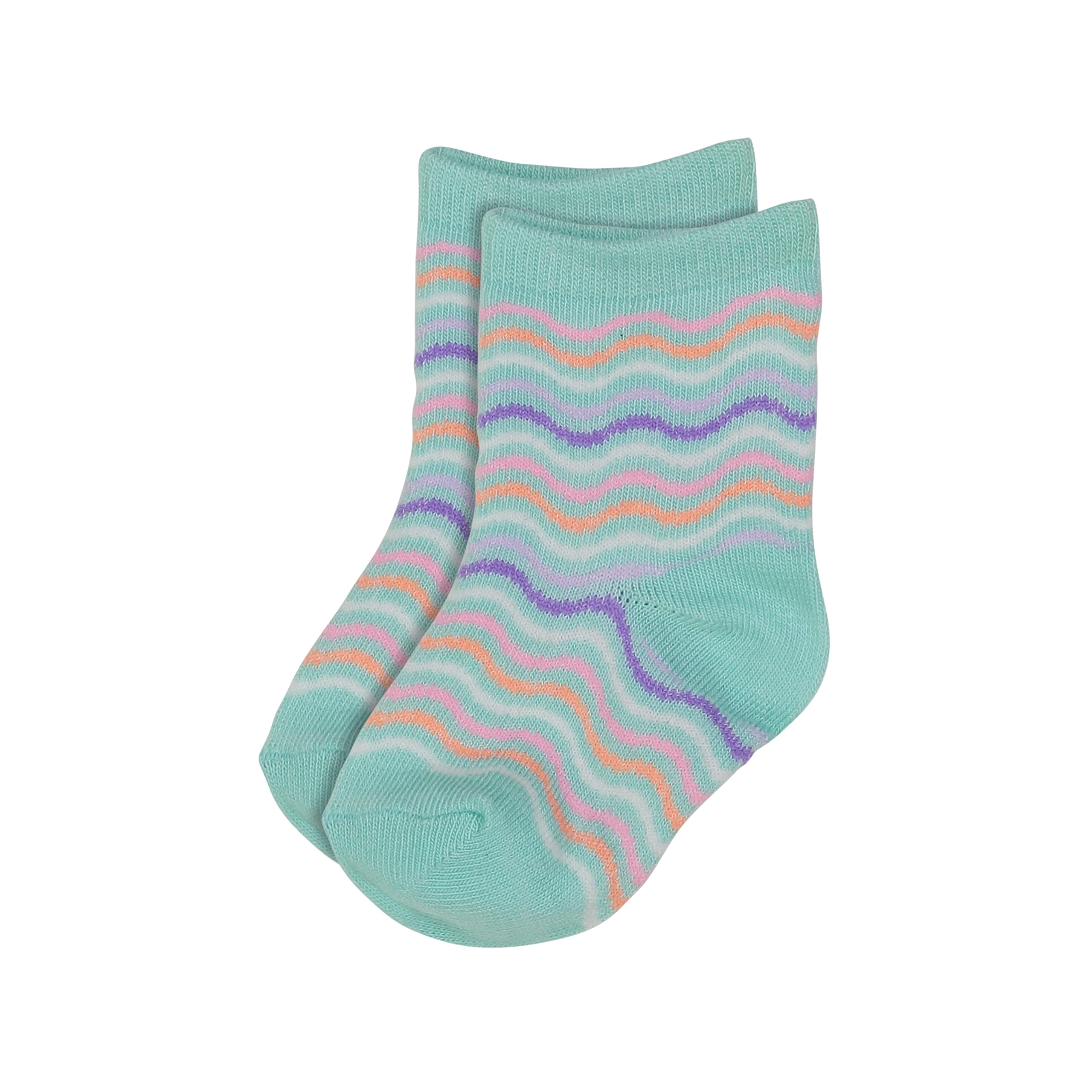 Rising Star Baby Socks for Boys & Girls | Soft Cotton Newborn to 24 Months Socks | Ankle & Crew Length | Perfect for Playtime, Nursery & Everyday Wear