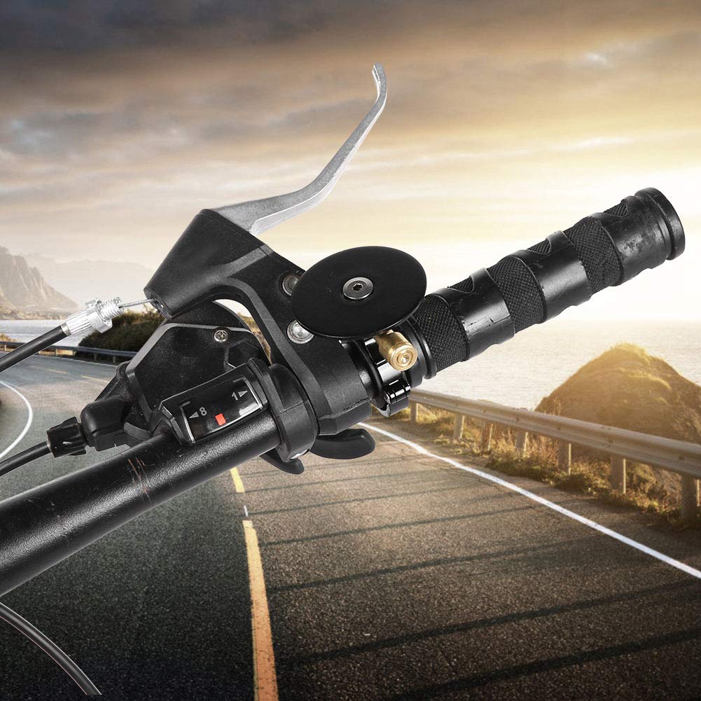 **Loud Detachable Bike Horn for Mountain Bikes - Clear Sound, Easy Installation on Handlebars - Perfect for Commuting, Cycling Safety & Outdoor Adventures**