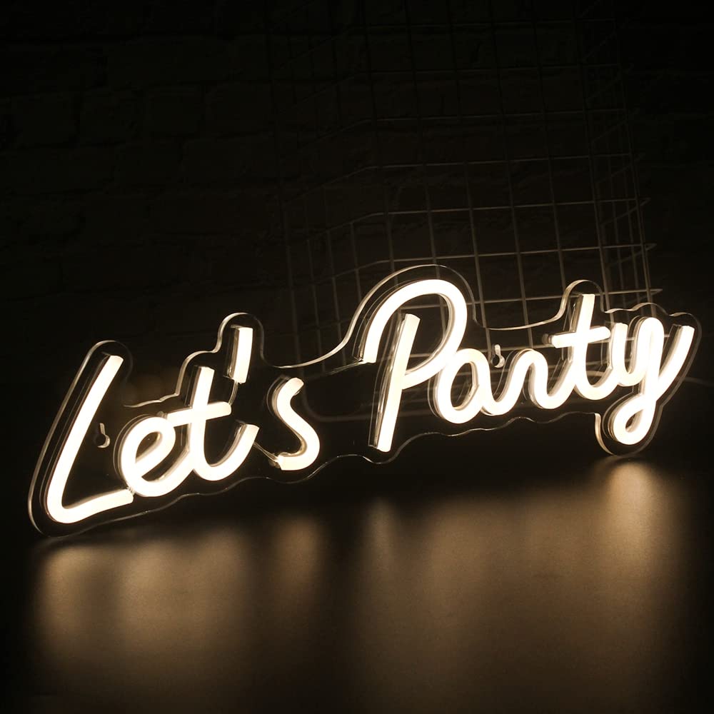 Vibrant Neon LED Sign - 43cm USB Powered Wall Decor for Pool, Garden, Birthday Party, Home Bar, Arcade & Club | Perfect Gift for Celebrations & Events