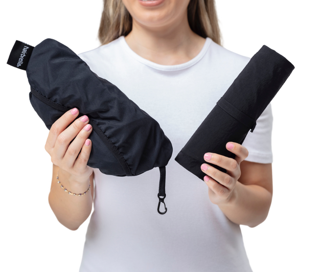 Hairbrella Pro Rain Hat with Face Shield - Waterproof Hair Protection for Women - Bundle of 2 (Ideal for Commuting, Running Errands & Outdoor Activities)