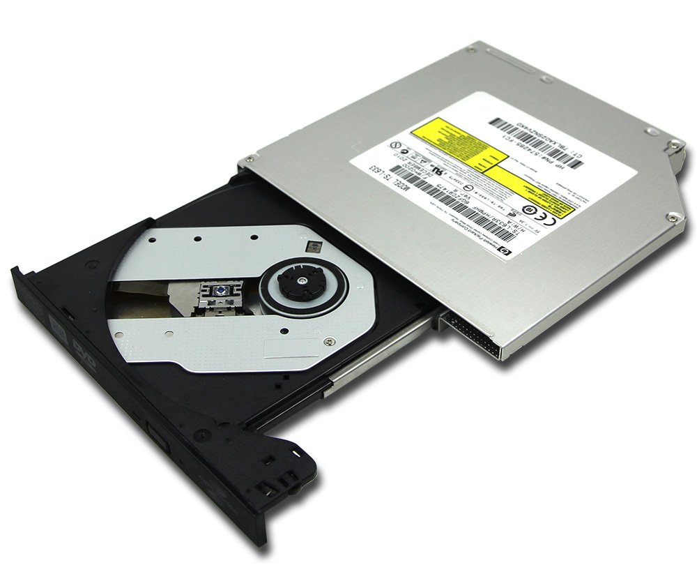 HP G6 G50 G60 G62 G70 G72 Laptop DVD Drive - 8X Lightscribe DL DVD±RW Burner with 24X CD-R Writer, 12.7mm SATA Slim Optical Drive Replacement for HP Laptops - Perfect for Data Backup, Media Burning & System Recovery