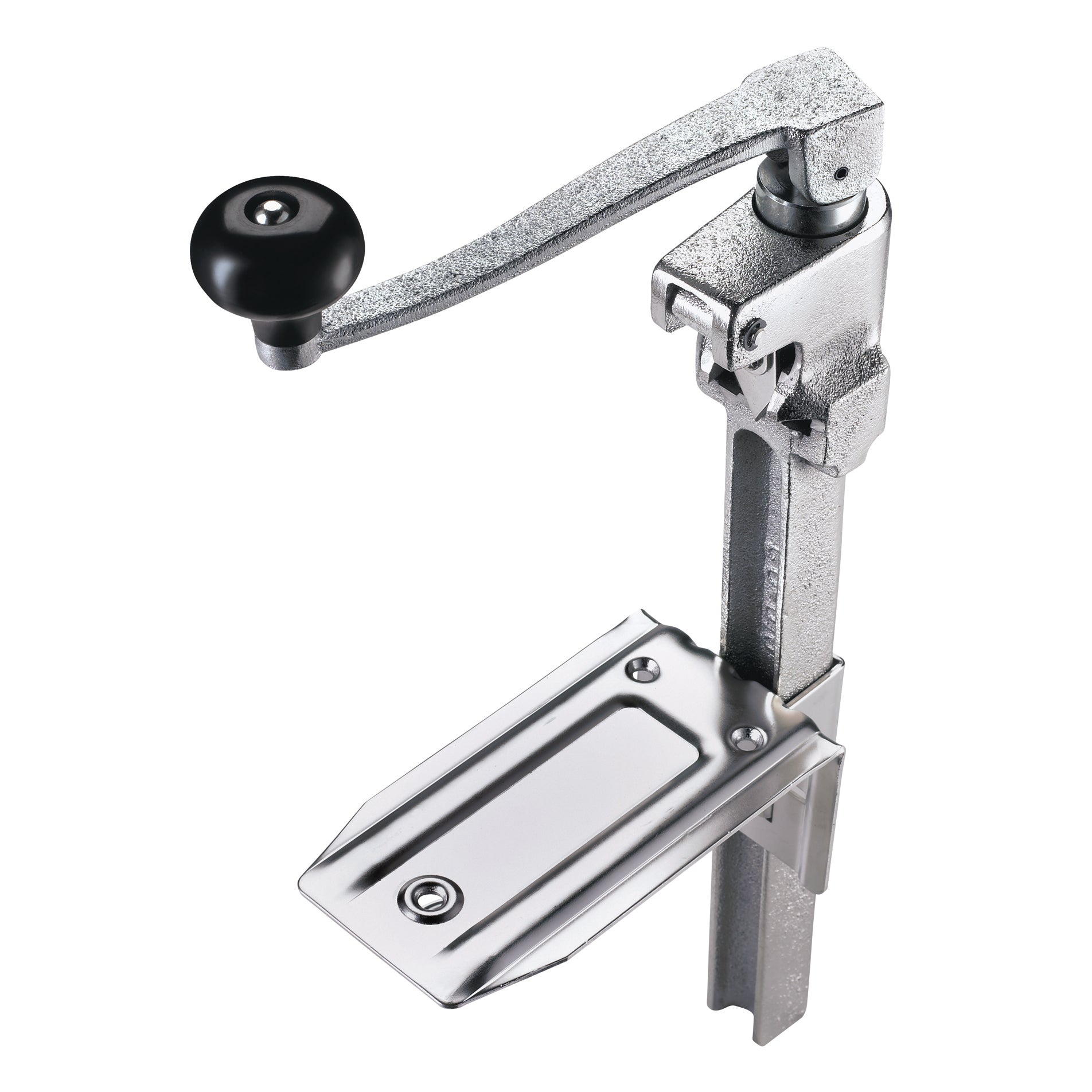 Browne 13 Table Mounted Manual Can Opener - Heavy Duty Kitchen Tool for Easy Can Opening, Perfect for Restaurants, Camping & Emergency Prep
