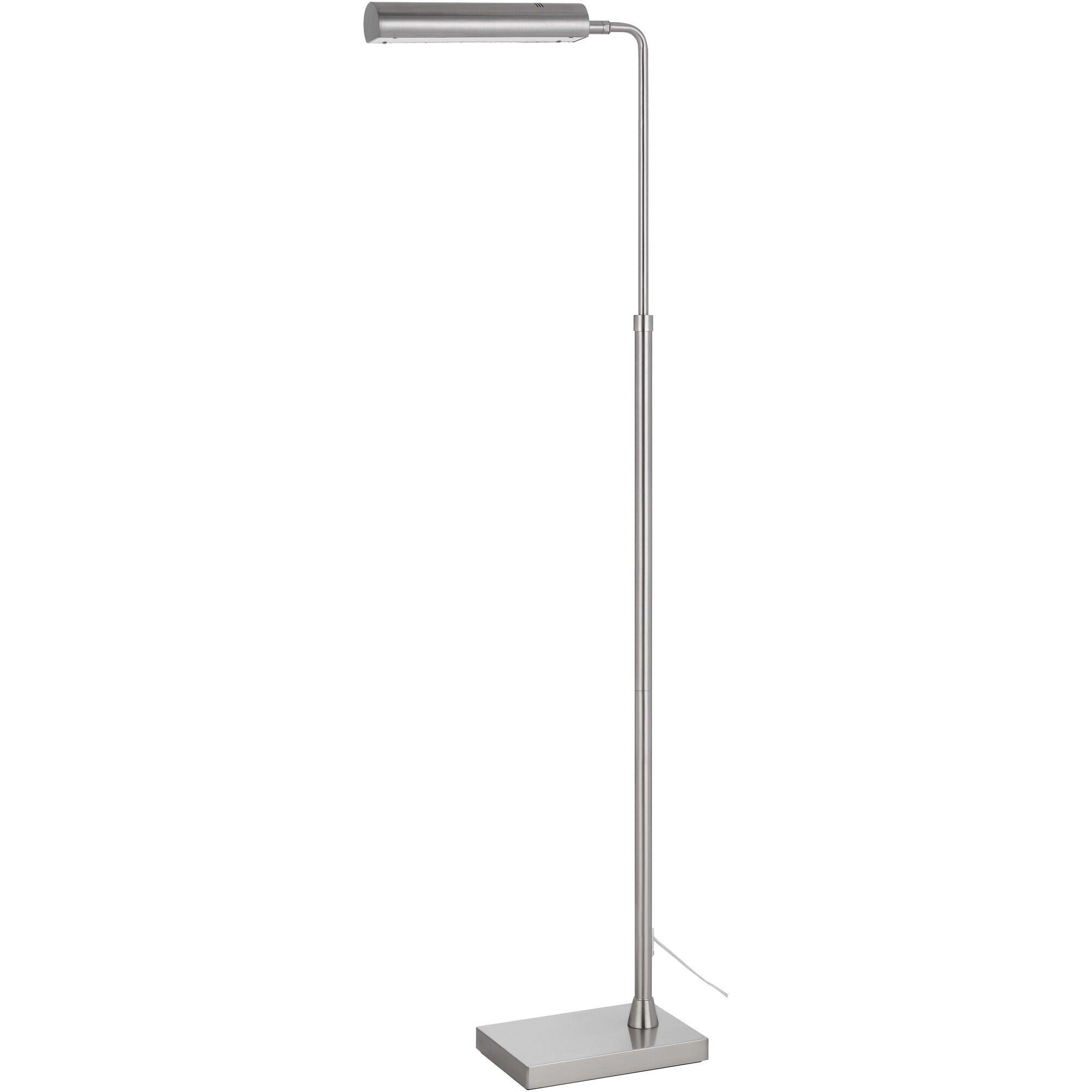 Modern Delray Floor Lamp with Adjustable Height - Stylish LED Standing Light for Living Room, Bedroom & Office - Perfect for Reading, Working & Relaxing