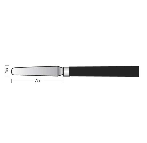 Holbein No. 7 Professional Palette Knife - High-Quality Artist Painting Tool for Oil & Acrylic - Perfect for Canvas Texture, Mixing Colors & Impasto Techniques