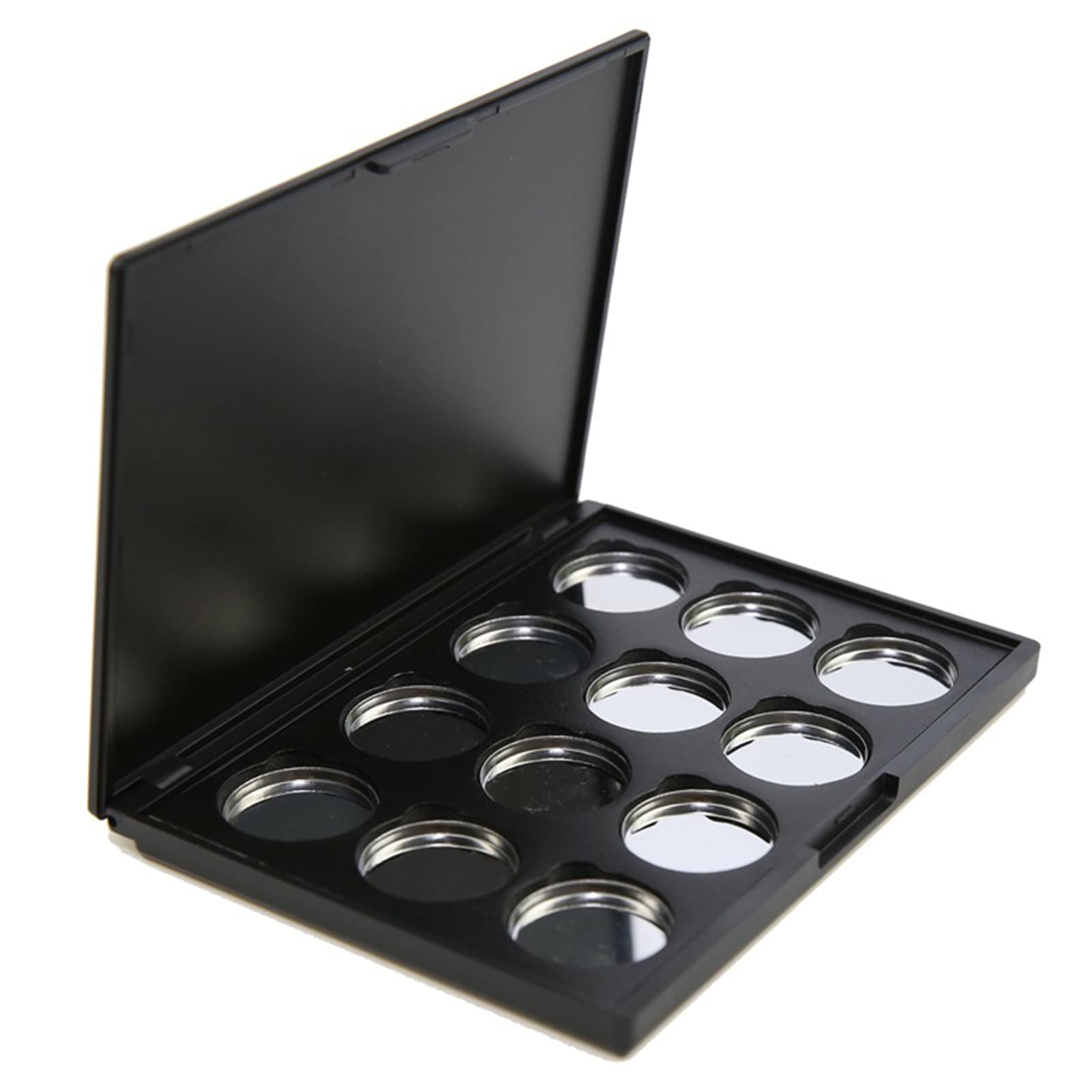 Empty Magnetic Eyeshadow Palette - Lightweight Plastic Makeup Tray for Travel, DIY Cosmetic Organizer | Perfect for Makeup Artists, Travel Cosmetics & Custom Eyeshadow Blending