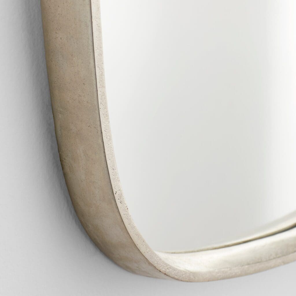 Cyan Design 11351 Kalmia Mirror in Silver - Elegant Wall Mirror for Living Room, Bedroom & Entryway Decor