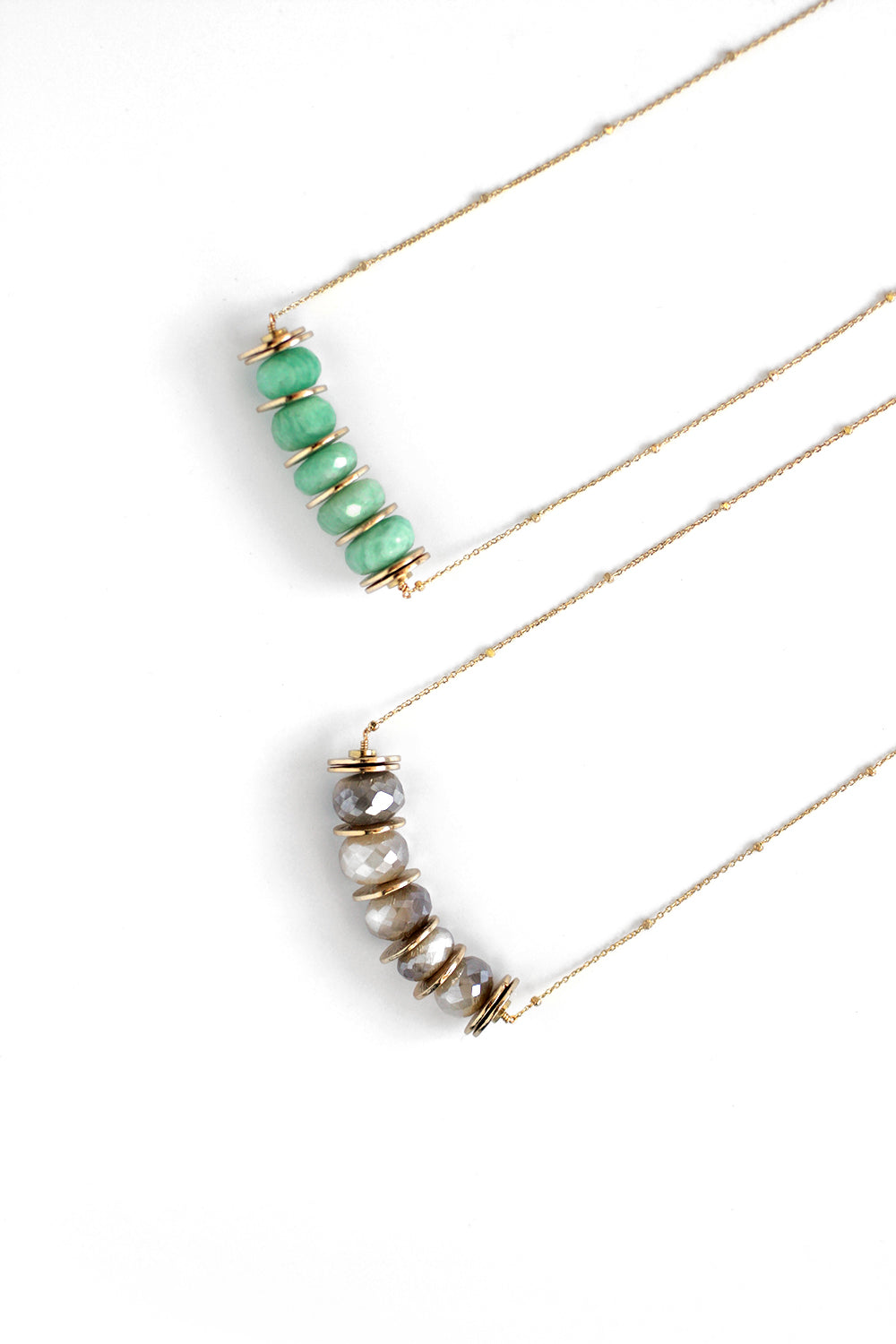 Natural Amazonite Stone Beads for Jewelry Making - Healing Crystal for Stress Relief & Balance - Perfect for Necklaces, Bracelets & DIY Crafts