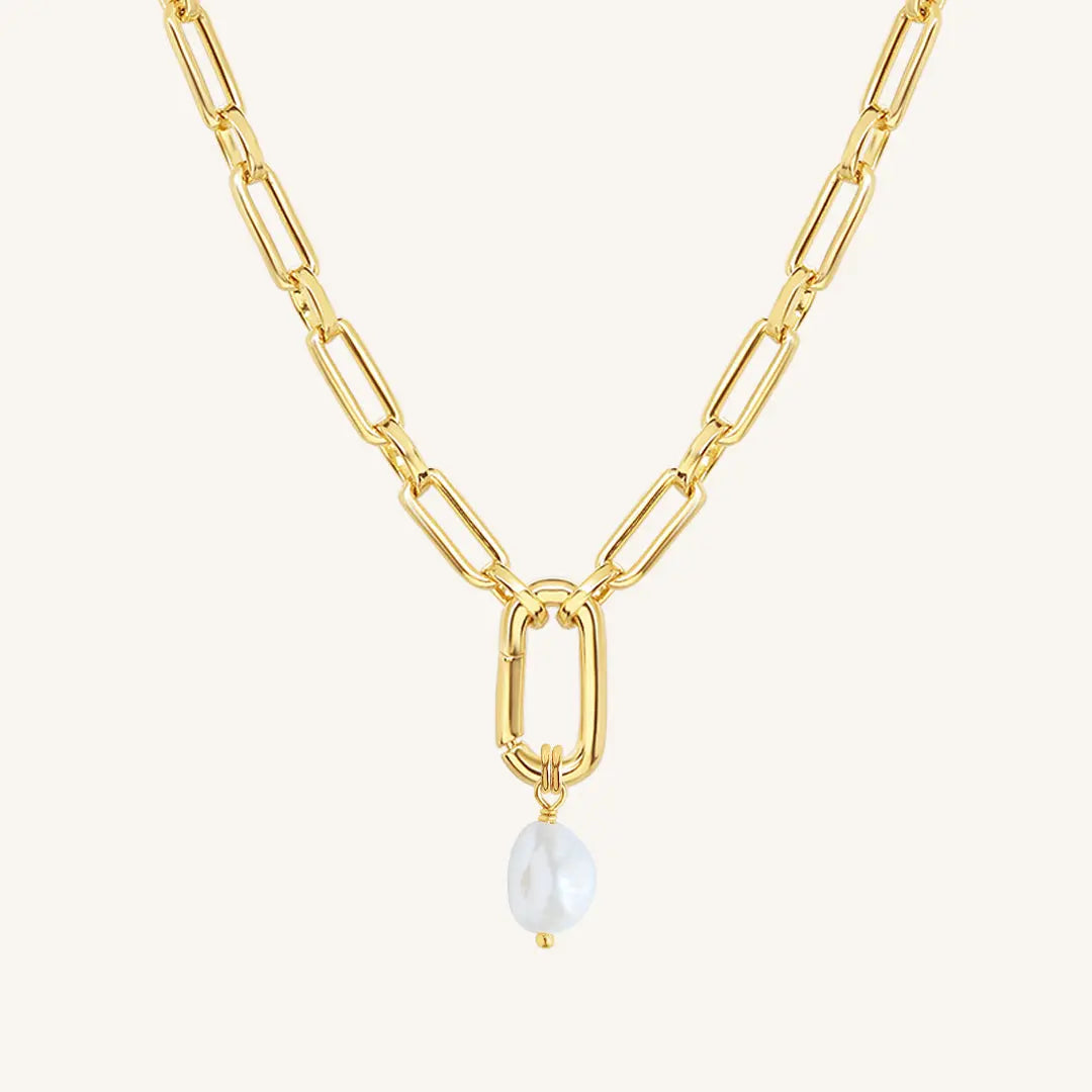 Keshi Pearl Necklace - Natural Stone of Potential & Healing | Elegant Jewelry for Women, Gift for Her, Wedding, Party & Special Occasions