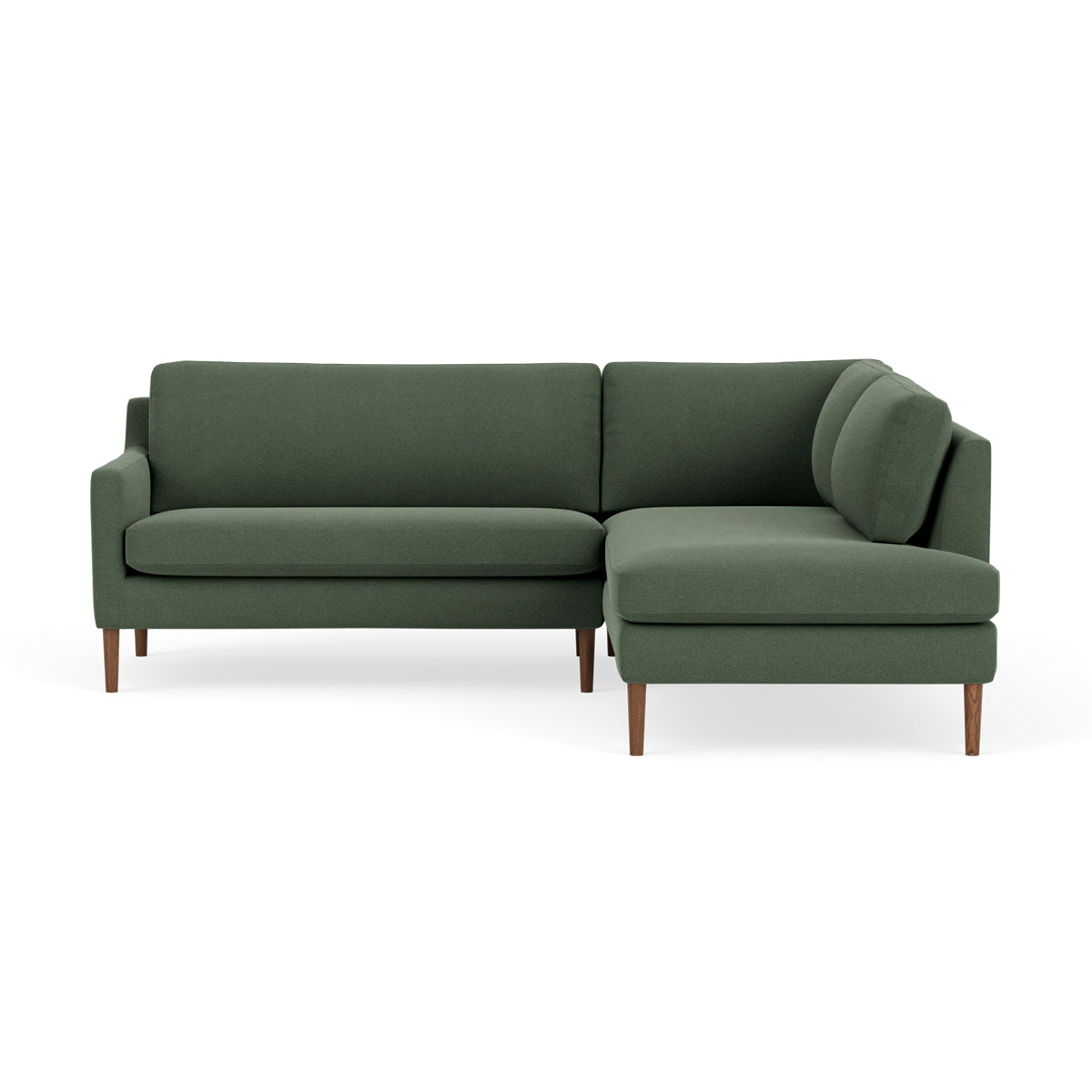 Astha Fabric Right Corner Sofa - Modern L-Shaped Sectional Couch for Living Room, Home Theater & Small Spaces | Comfortable & Stylish Lounge Furniture