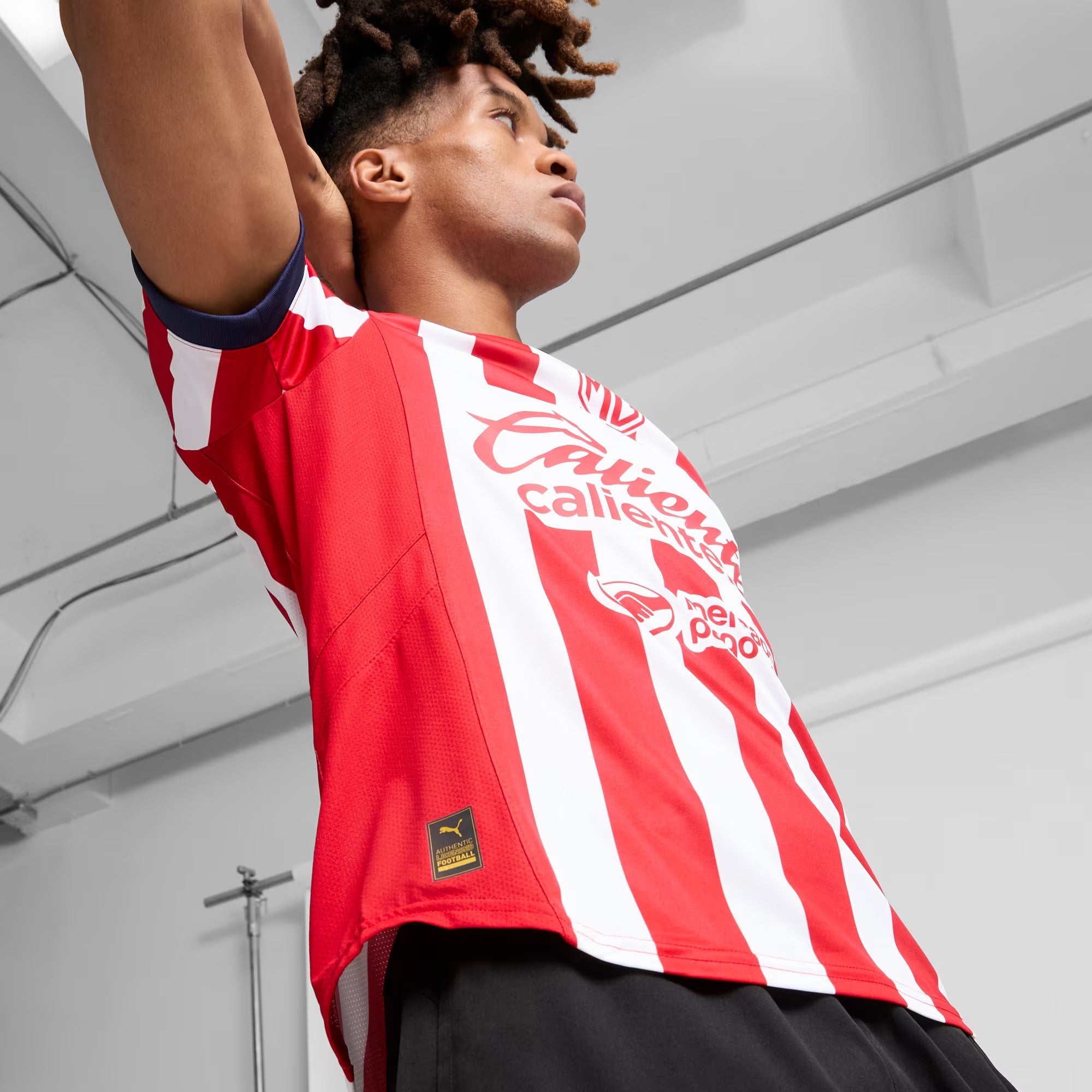 PUMA Chivas 2024/25 Match Home Jersey - Authentic Soccer Jersey for Men - Official Football Shirt for Fans & Players - Perfect for Games, Training & Fan Support