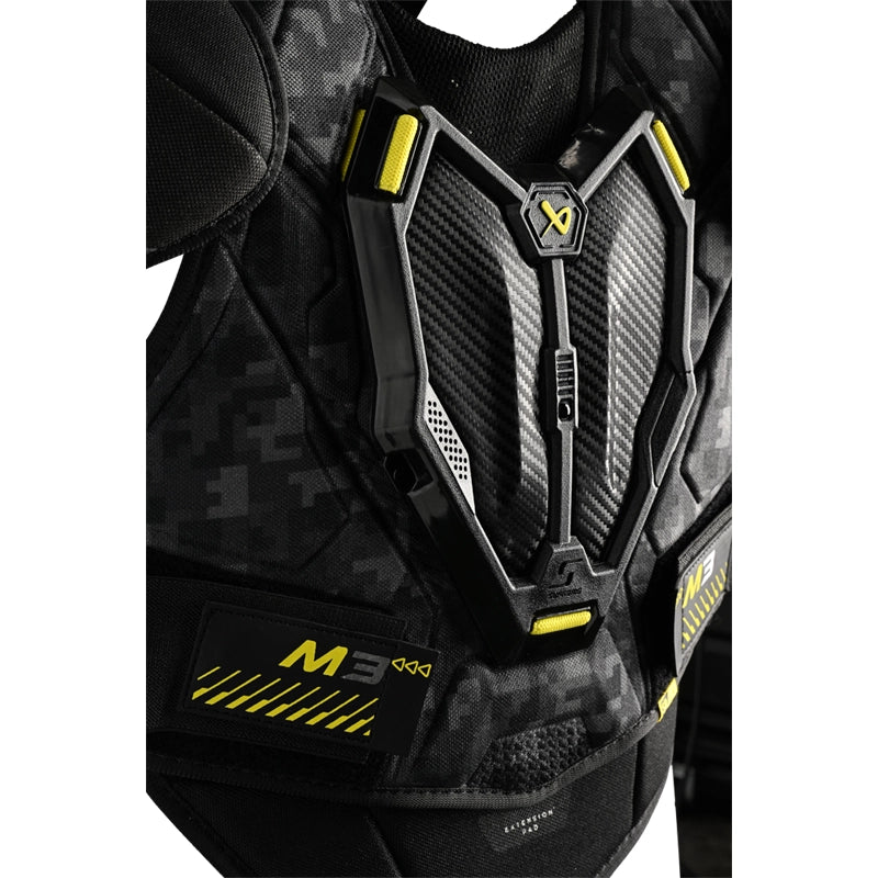Bauer Supreme M3 Senior Hockey Shoulder Pads - Protective Gear for Ice Hockey Players - Perfect for Games, Practices & Training Sessions