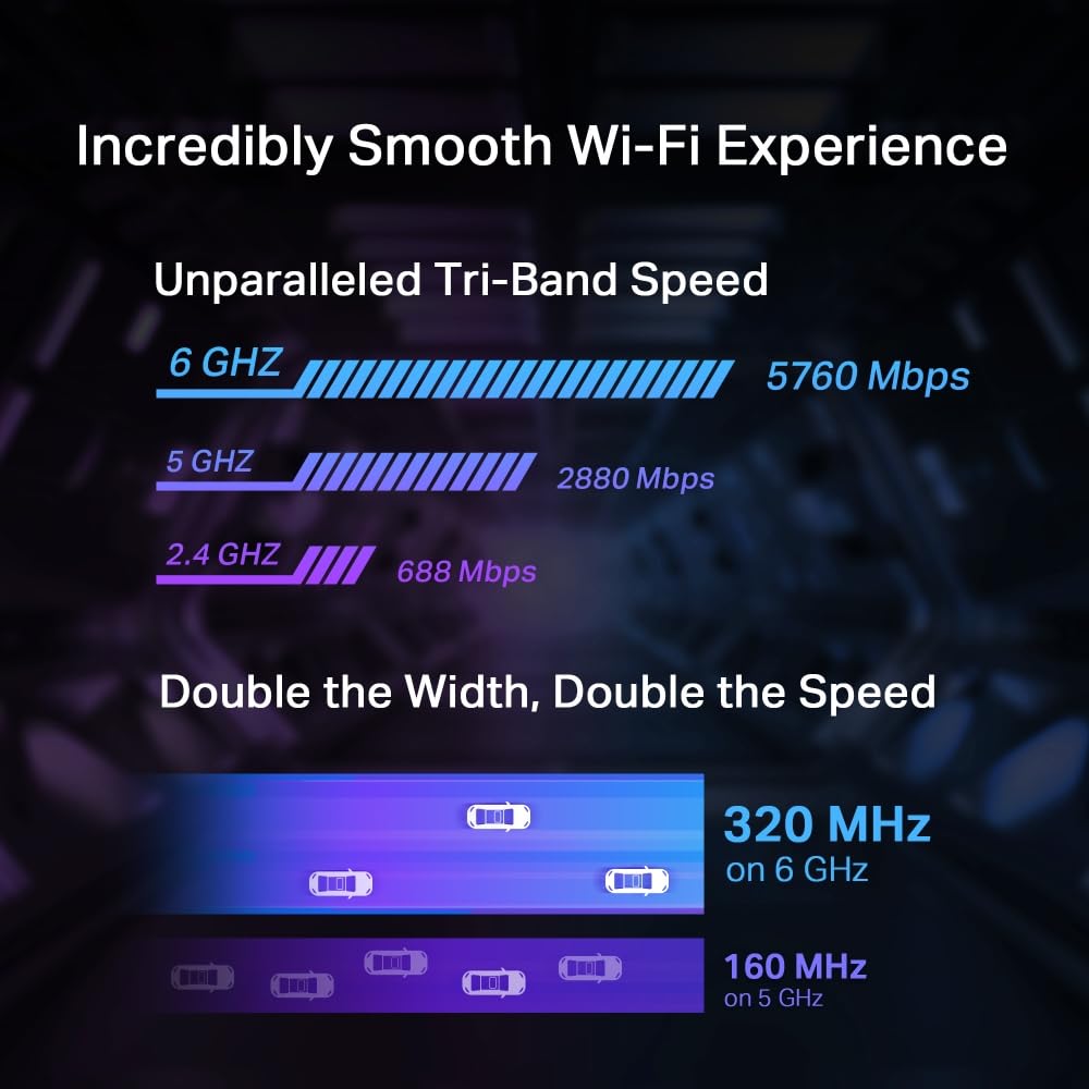 TP-Link Archer TBE550E WiFi 7 PCIe Card | BE9300Mbps Tri-Band Wireless Adapter | Bluetooth 5.4 | Magnetic Antenna Base | WPA3 Security | Windows 11 Compatible | Perfect for Gaming, Streaming & Home Office PCs