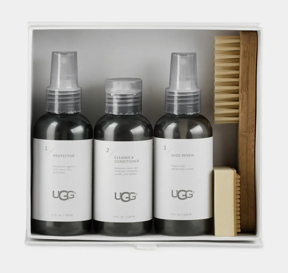 Ugg Sheepskin & Suede Care Kit - Premium Cleaning & Protection for Boots, Shoes & Accessories | Perfect for Winter Footwear Maintenance