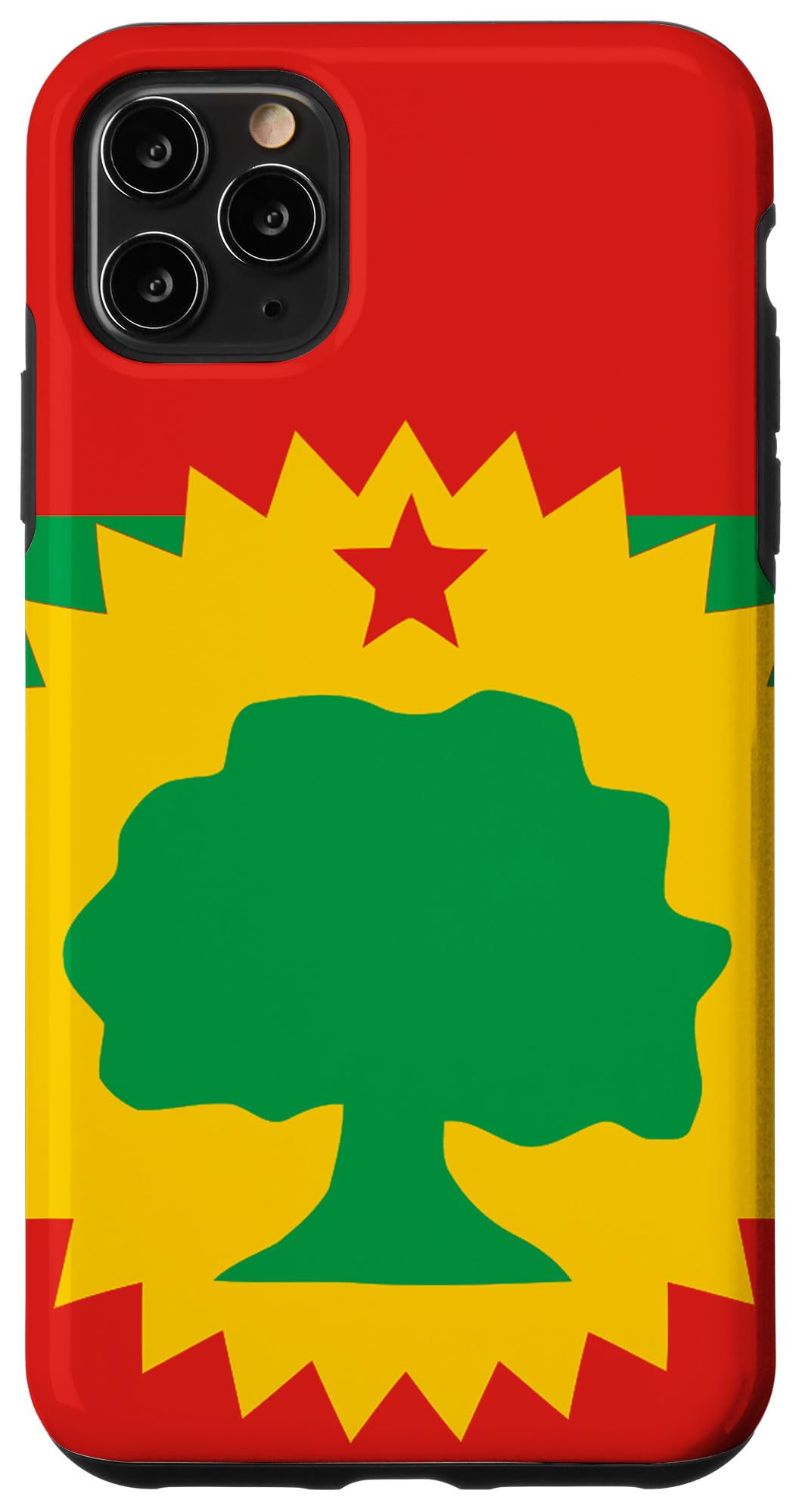 iPhone 11 Pro Max Case with Oromo Flag Design - Proud Ethiopia African Heritage Phone Cover - Perfect for Cultural Pride, Travel & Daily Protection