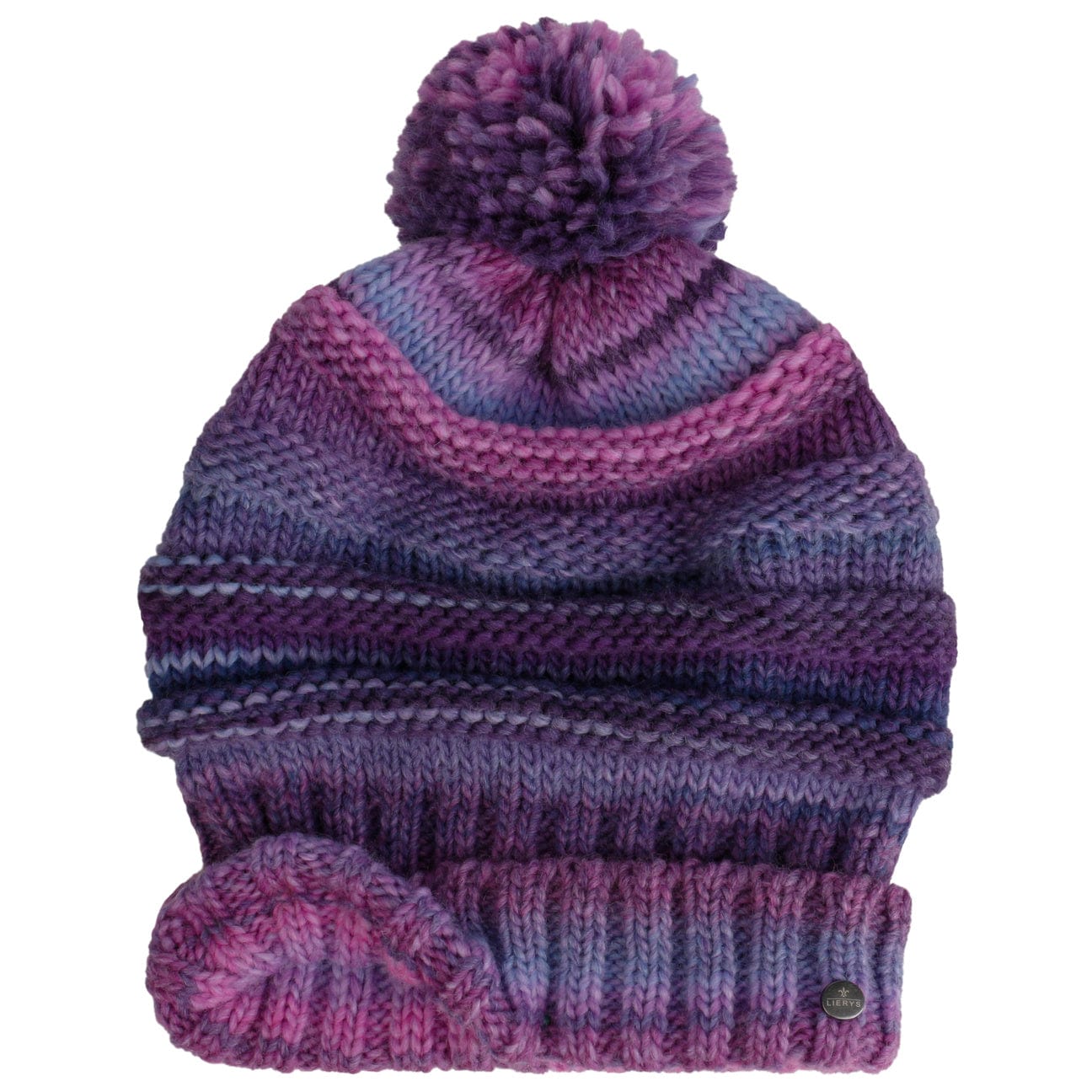 Lierys Faux Fur Pompom Beanie - Soft Winter Knit Hat for Women & Men - Cozy Cold Weather Accessory for Skiing, Snowboarding & Outdoor Activities