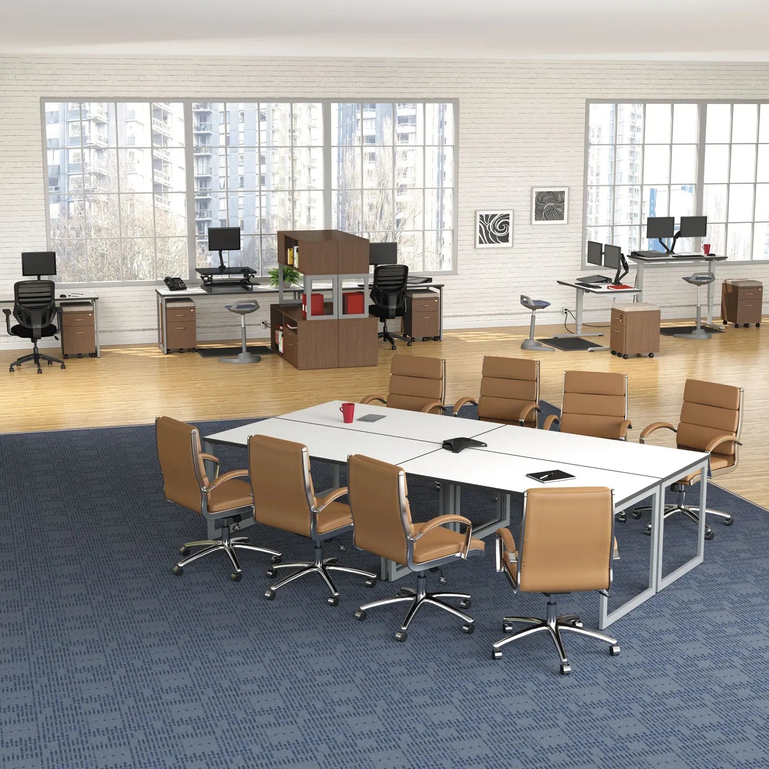 Alera® Reversible Laminate Table Top - 71.5