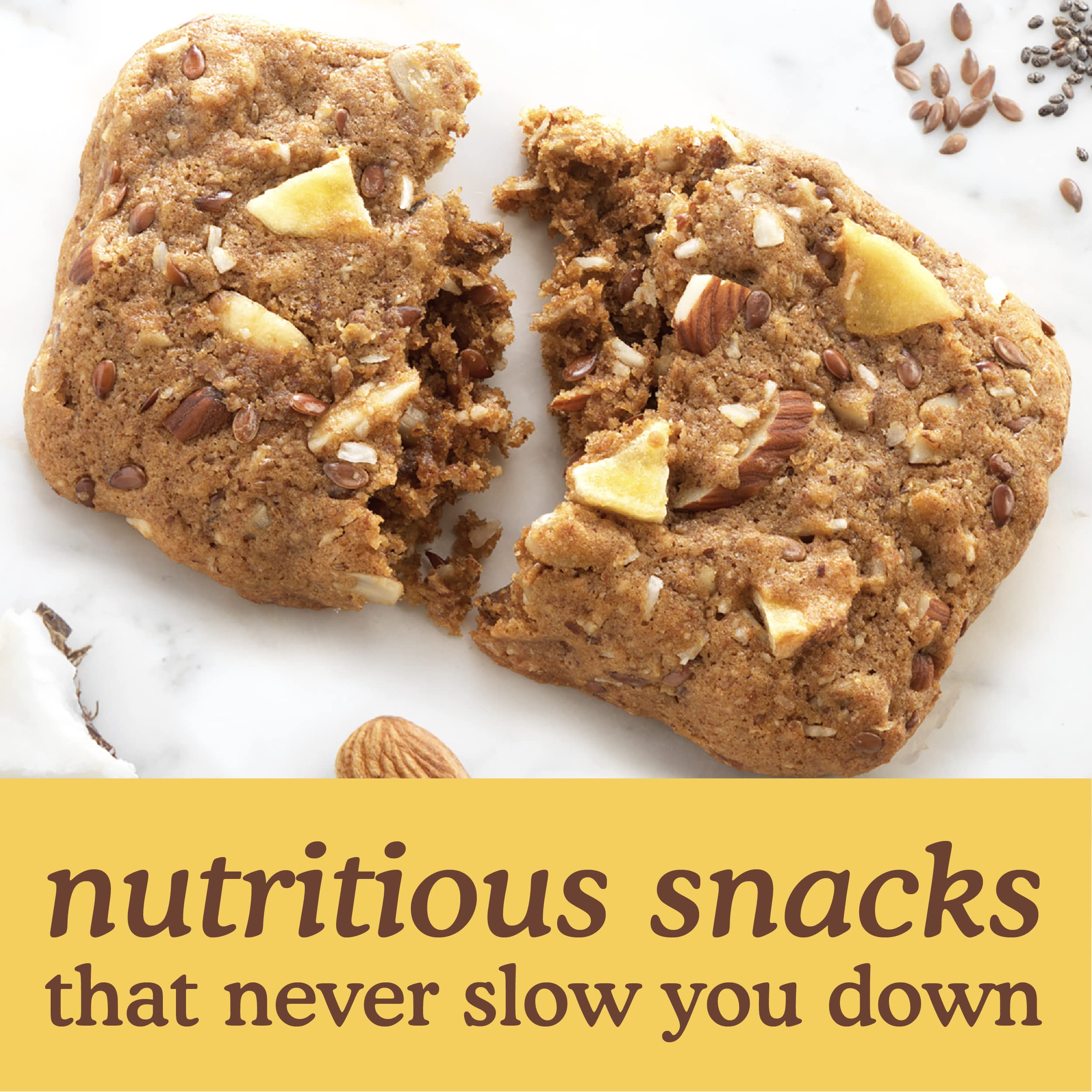 Soft Baked Nutty Banana Bread Almond Protein Bars - 6 Pack (5.99 oz Each) | Healthy Snacks for Workouts, Hiking & On-the-Go Energy Boost