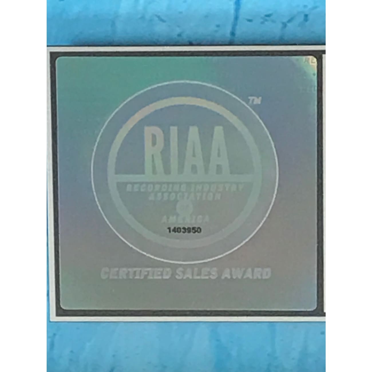 Ed Sheeran Divide Album - 4x Multi-Platinum RIAA Certified Award - Perfect for Music Collectors, Fan Displays & Award Show Decorations