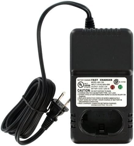Greenlee 45379 120V Charger for 45330 Cable Termination Tool - Professional Electrician Equipment for Power Cable Installation & Maintenance