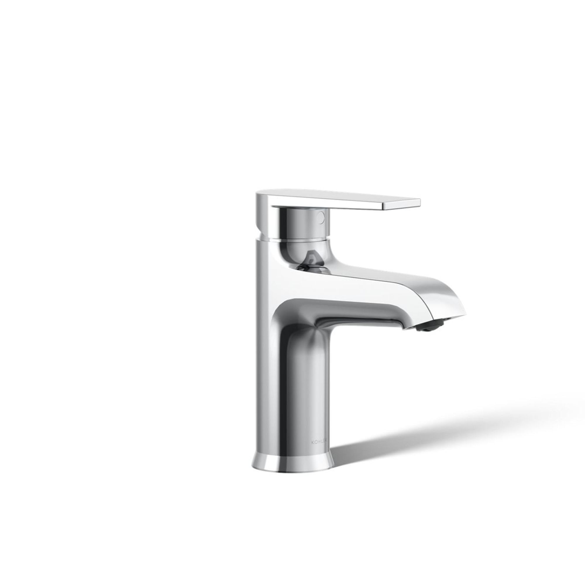 Kohler K-97060-4-CP Hint Bathroom Sink Faucet - Polished Chrome Finish - Modern Waterfall Spout for Bathroom Vanity, Powder Room & Guest Bath