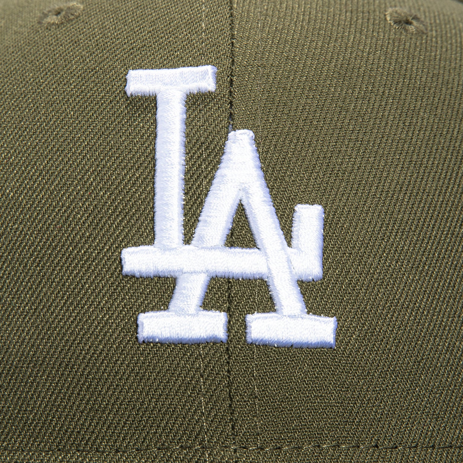 New Era 59Fifty Los Angeles Dodgers Jackie Robinson 50th Anniversary Patch Snapback Hat - Olive, Navy & White Colors - Perfect for Baseball Games, Fan Collections & Streetwear Fashion