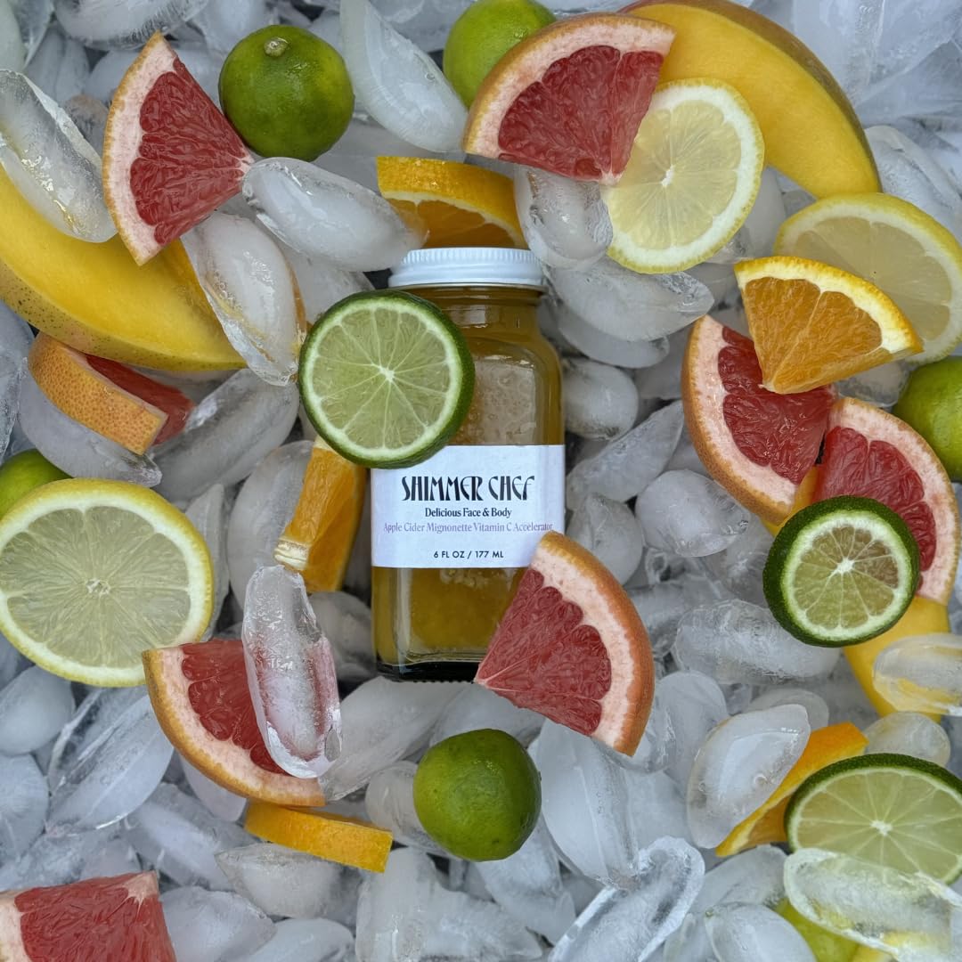 Apple Cider Mignonette Vitamin C Brightening Serum | pH-Balancing Anti-Aging Face Serum | Stimulates Collagen & Reduces Wrinkles | Nutrient-Rich Formula for Glowing Skin | Perfect for Daily Skincare Routine & Nighttime Repair