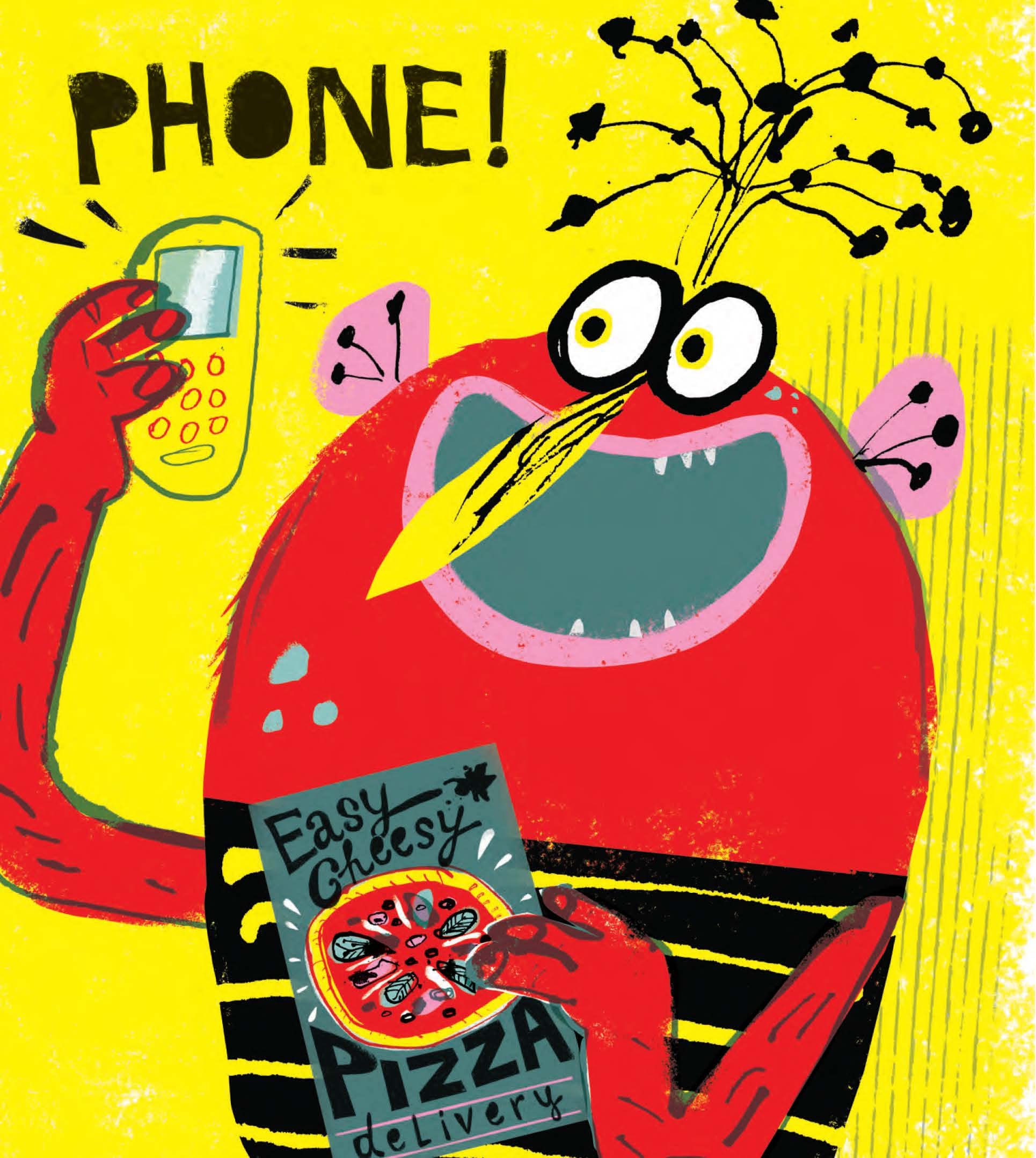 Monster Hungry Phone - High-Performance Smartphone for Gaming & Streaming | Perfect for Gamers, Students & Professionals