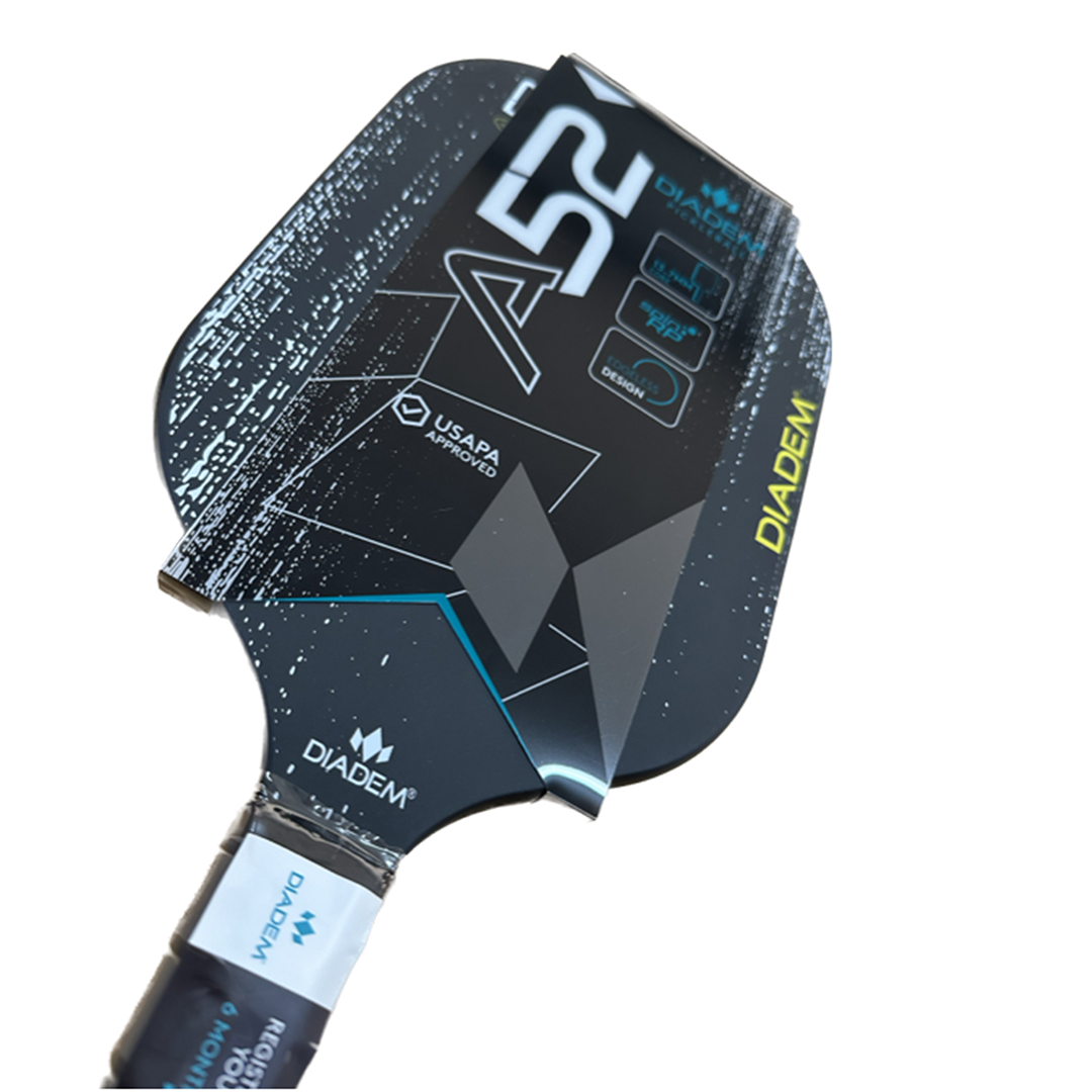 Diadem A52 Premium Pickleball Paddle - USAPA Approved Carbon Fiber Paddle for Control & Power | Perfect for Tournament Play & Recreational Games