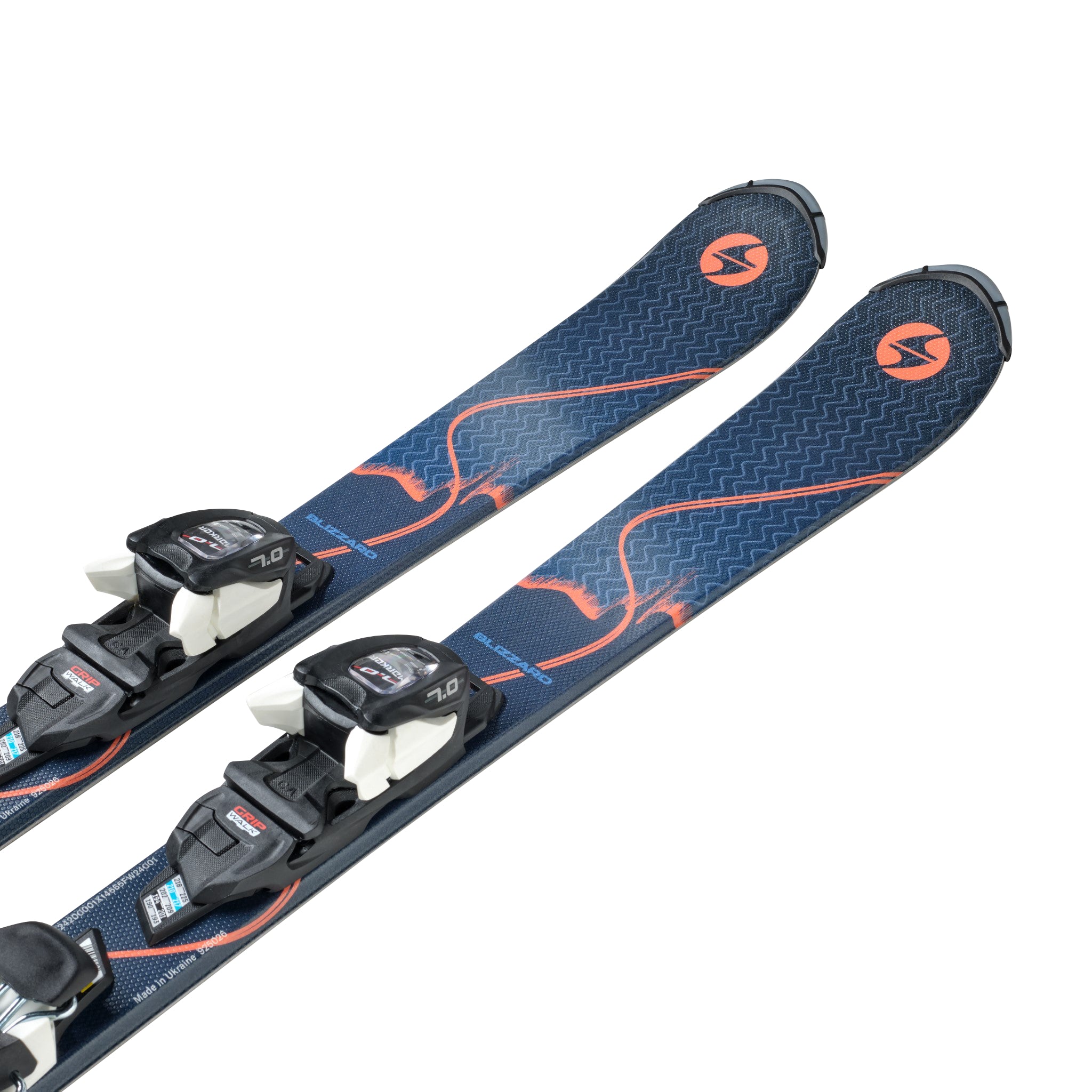 Blizzard Junior Anomaly Skis with FDT 4.5 Bindings 2026 - Kids' All-Mountain Skis for Snowboarding & Freestyle Skiing | Perfect for Young Skiers Learning on Slopes & Terrain Parks