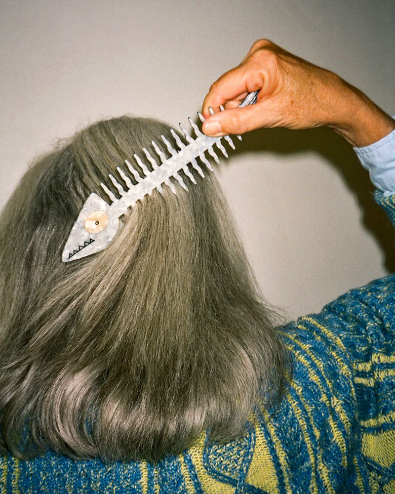 Premium Fish Acetate Hair Comb for Men & Women - Smooth Detangling & Styling - Perfect for Home, Salon & Travel Use