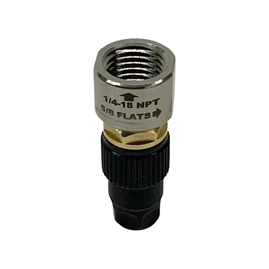 APEX High Flow Air Chuck (Open Flow) - Heavy Duty Tire Inflator for Trucks, SUVs & Trailers - Fast Inflation for Off-Road, Construction & Fleet Vehicles