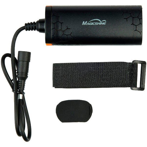 Magic Shine MJ 6112 Rechargeable 7.2V 2.6Ah Battery Pack for Bike Lights - Perfect for Night Cycling, Mountain Biking & Outdoor Adventures