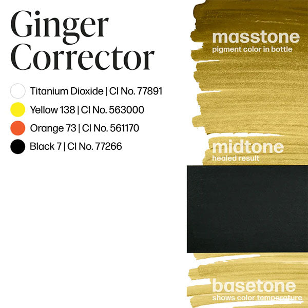 Perma Blend Luxe Ginger Corrector Pigment - Dark Spot & Hyperpigmentation Treatment for Face & Body - Perfect for Daily Skincare & Post-Acne Care