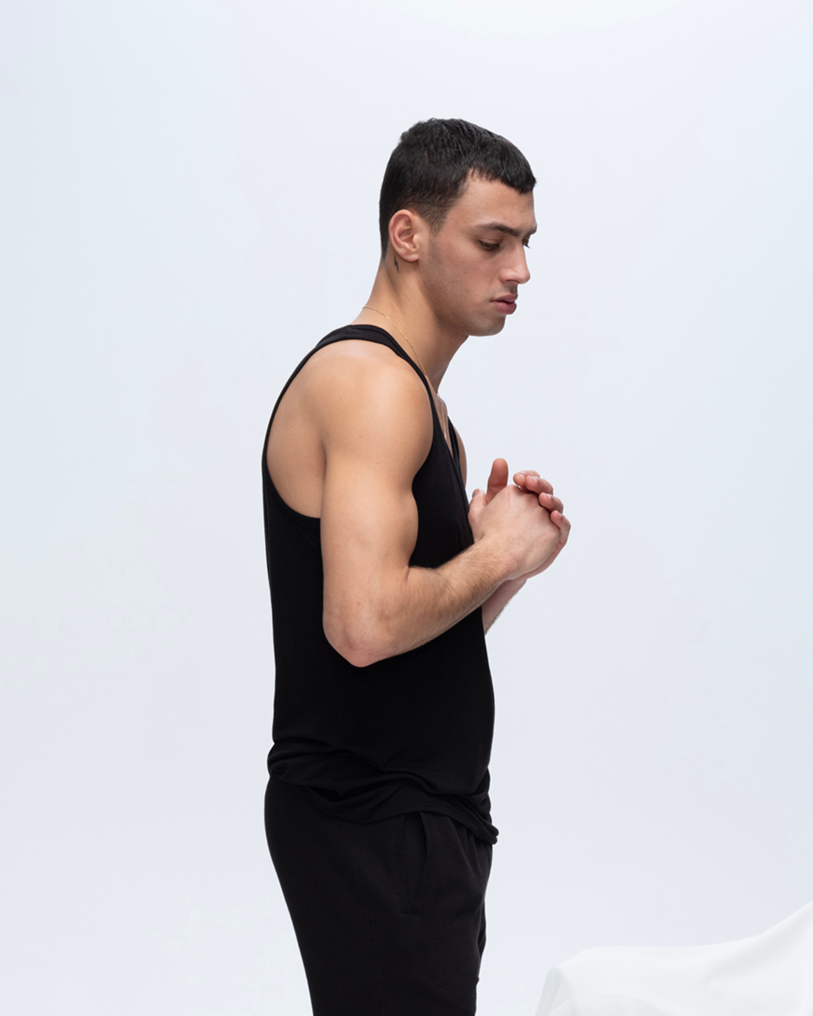 Soft Modal Jersey Tank Top for Women - Black | Breathable & Comfortable Summer Essential for Casual Wear & Layering
