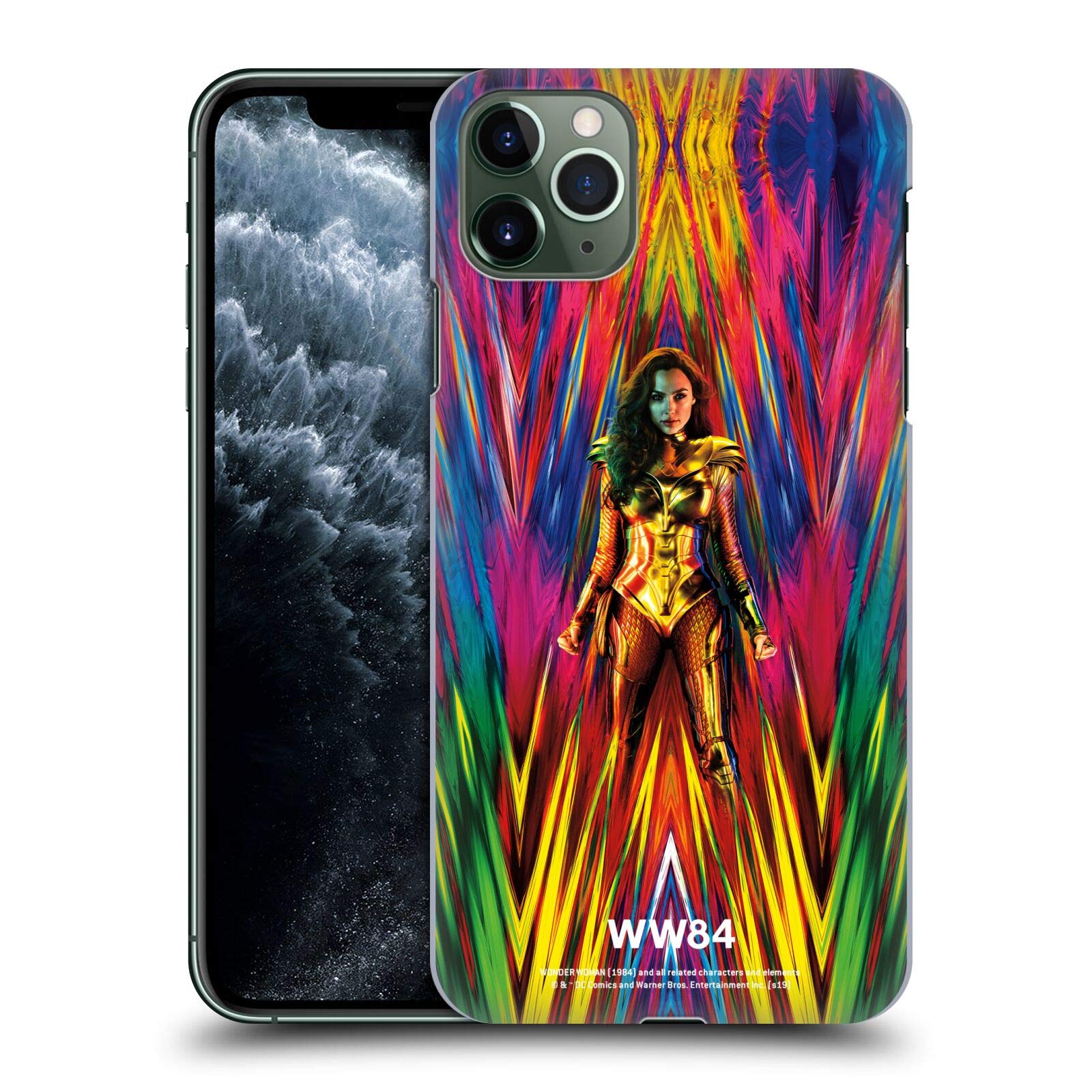 Officially Licensed Wonder Woman 1984 Teaser Poster Hard Back Case for Apple iPhone 11 Pro Max - Durable Protection with Superhero Design - Perfect for DC Fans, Movie Lovers & Everyday Use