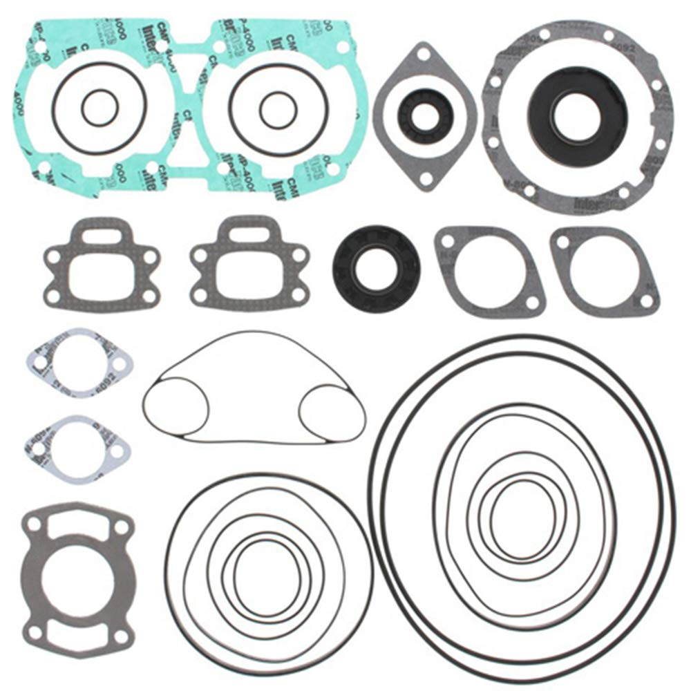 Complete Gasket Set with Oil Seals - High Quality Engine Gasket Kit for Car, Truck & Motorcycle Repair - Perfect for DIY Mechanics & Professional Auto Shops